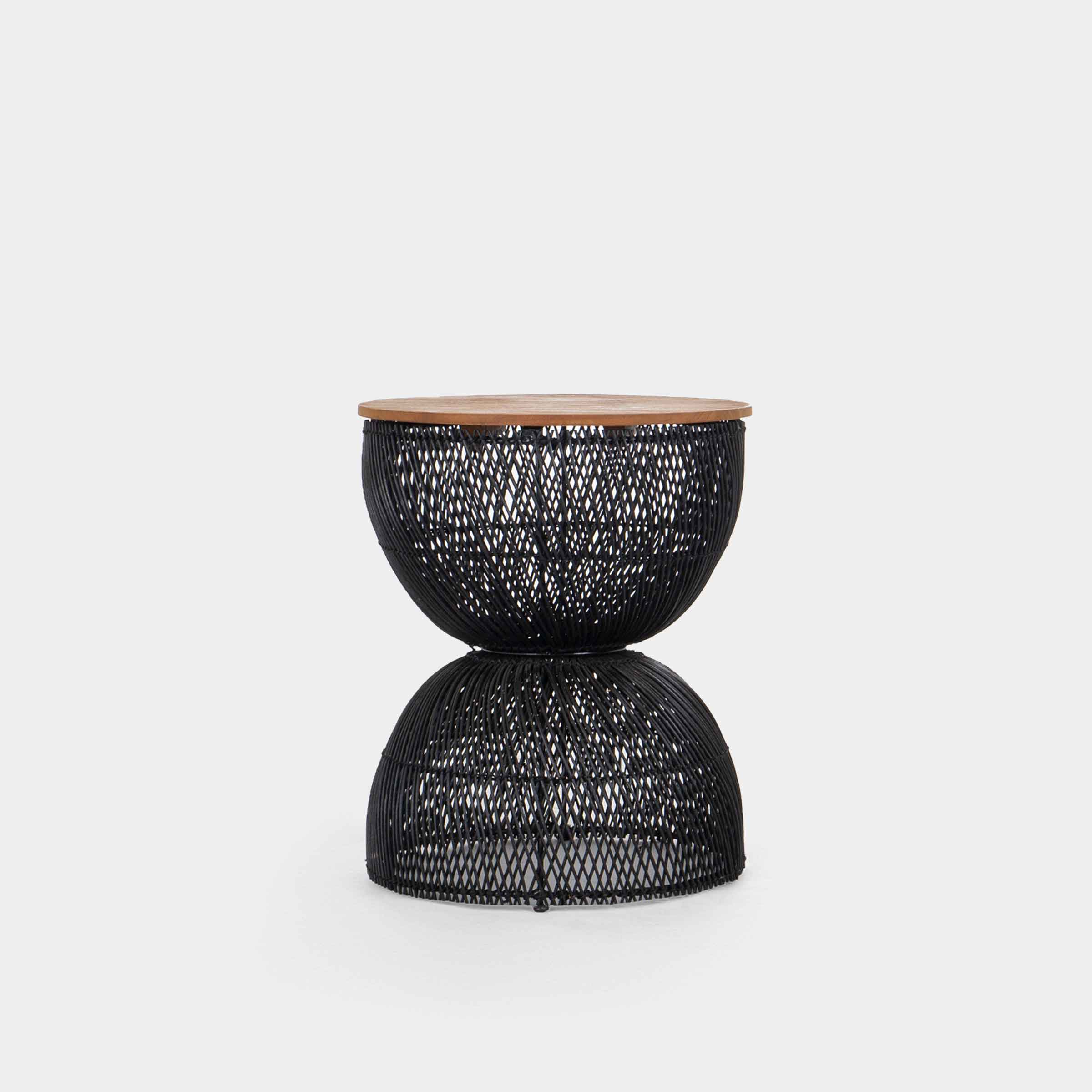 Wave Side Table | Charcoal