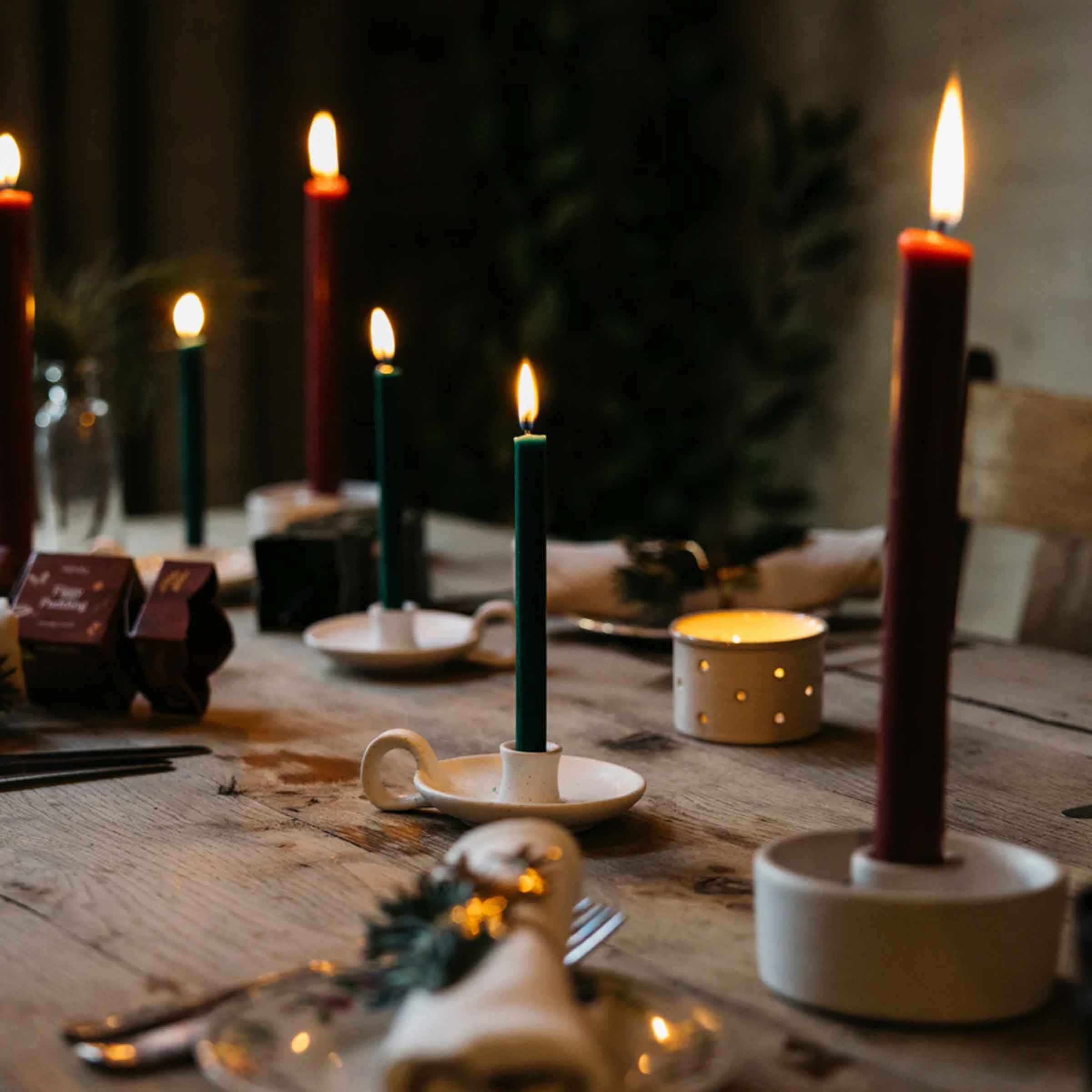 Winter Thyme Mini Fragranced Festive Candles