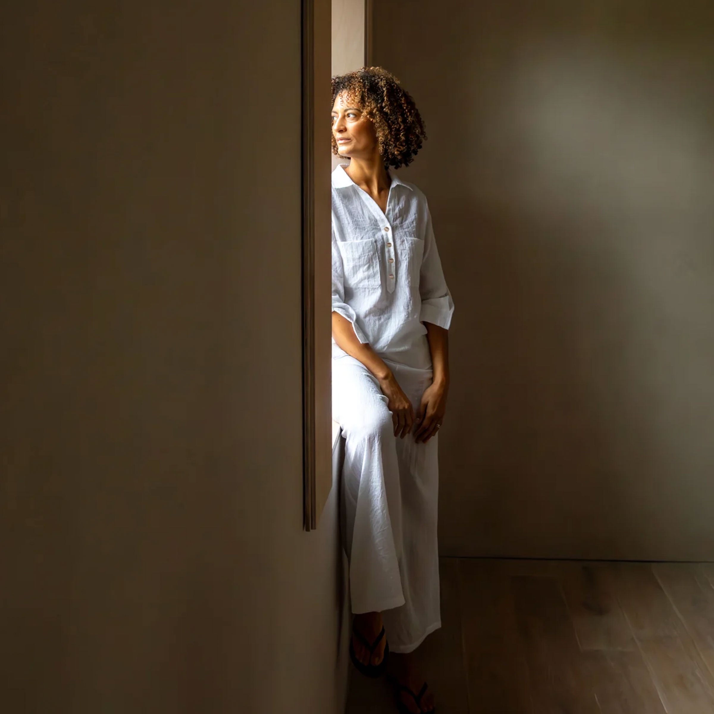 Zoe Shirt | White