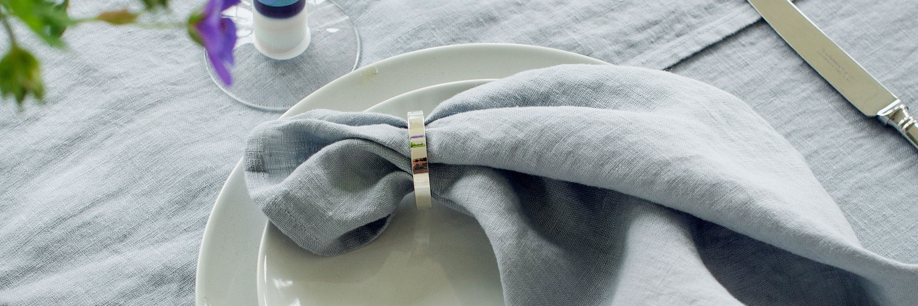 Napkins + Napkin Rings