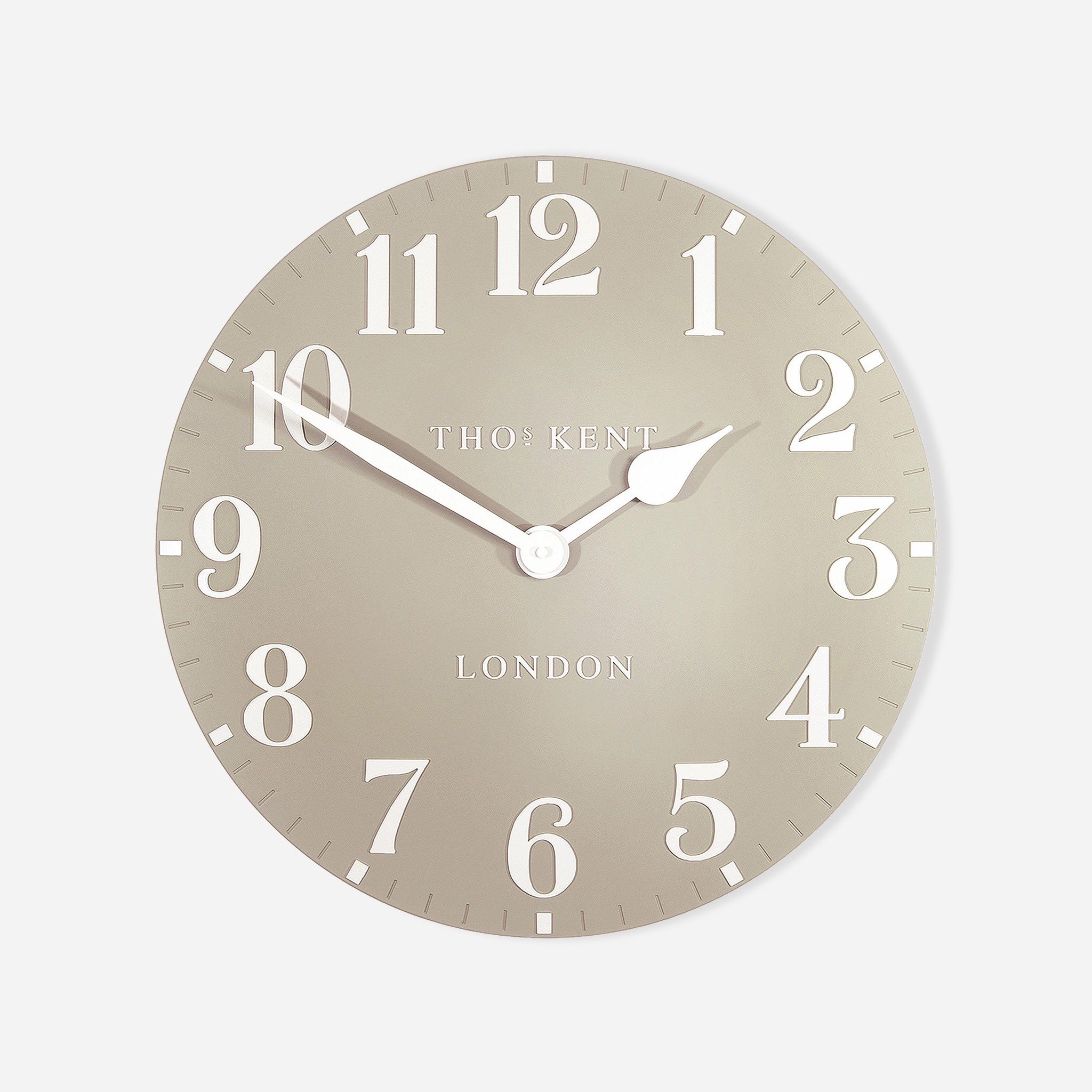 Arabic Large Wall Clock - Sand