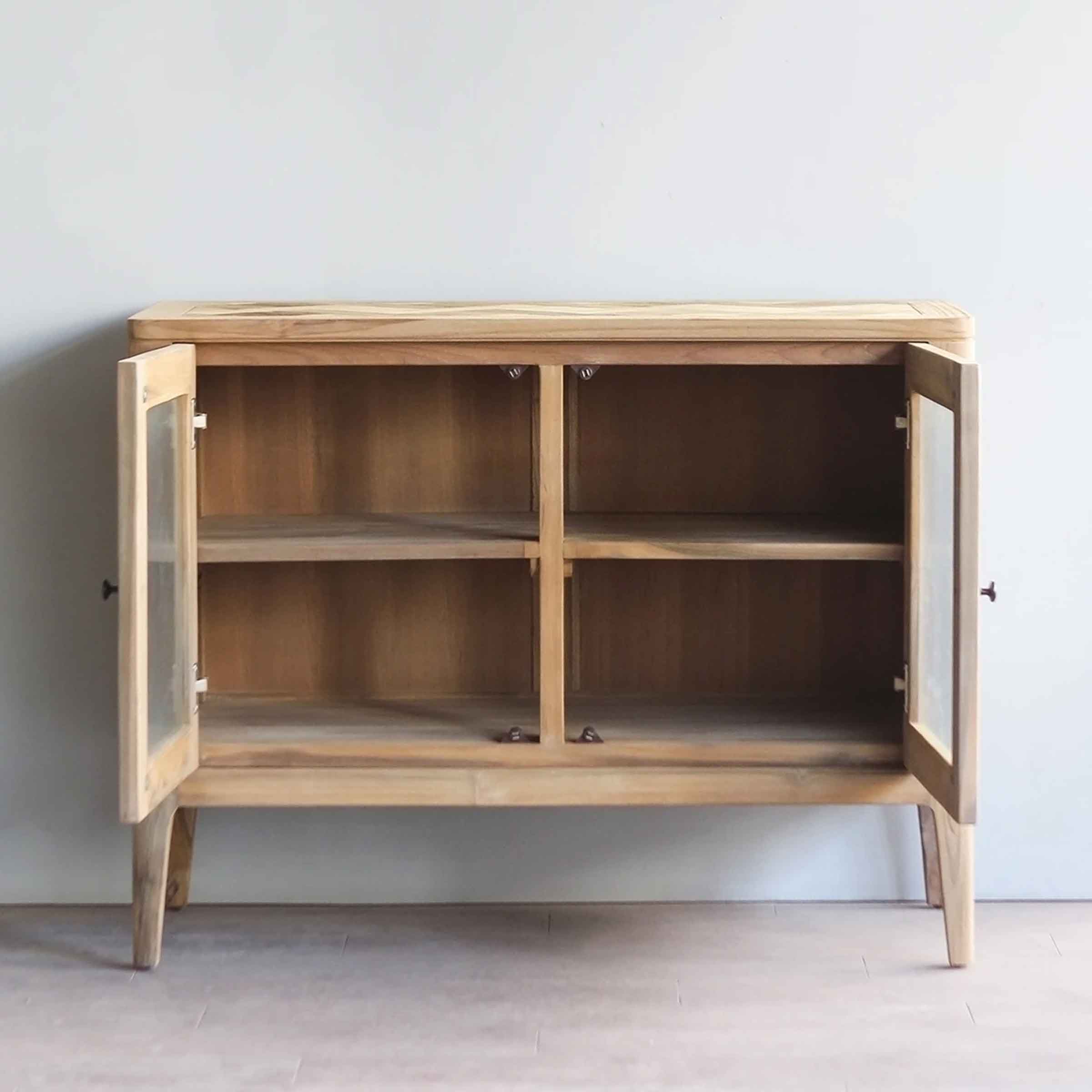 Arch Glass Cabinet | 2 Doors