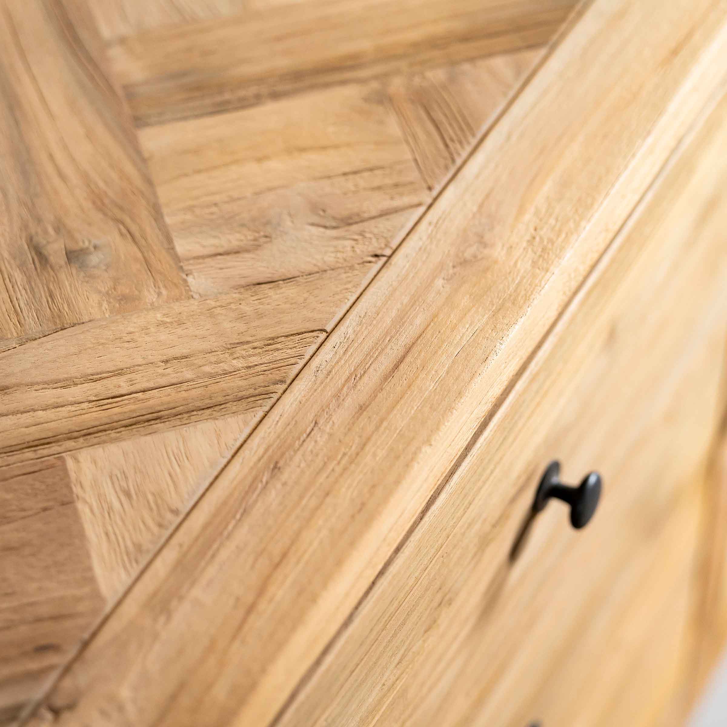 Arch Glass Sideboard | 2 Doors with 3 Drawers