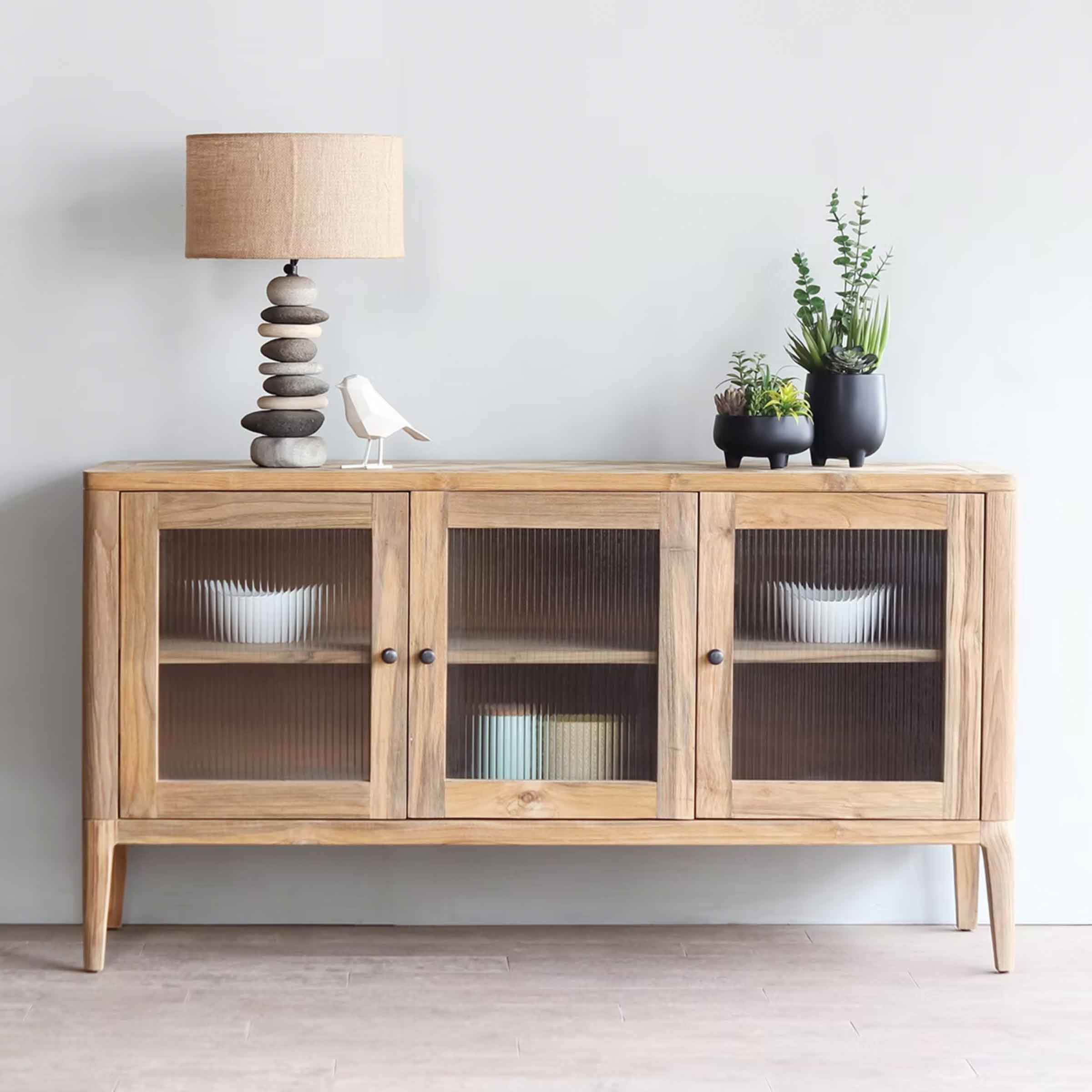 Arch Glass Sideboard | 3 Doors