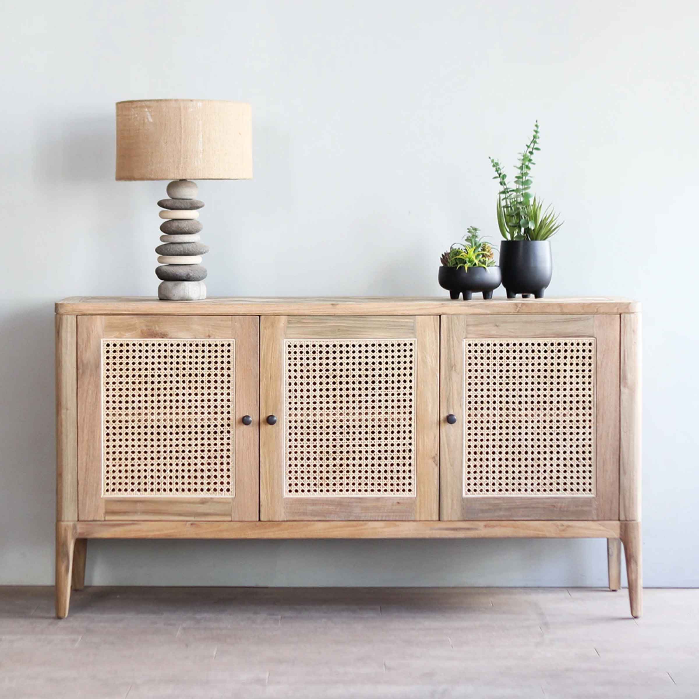 Arch Rattan Sideboard | 3 Door