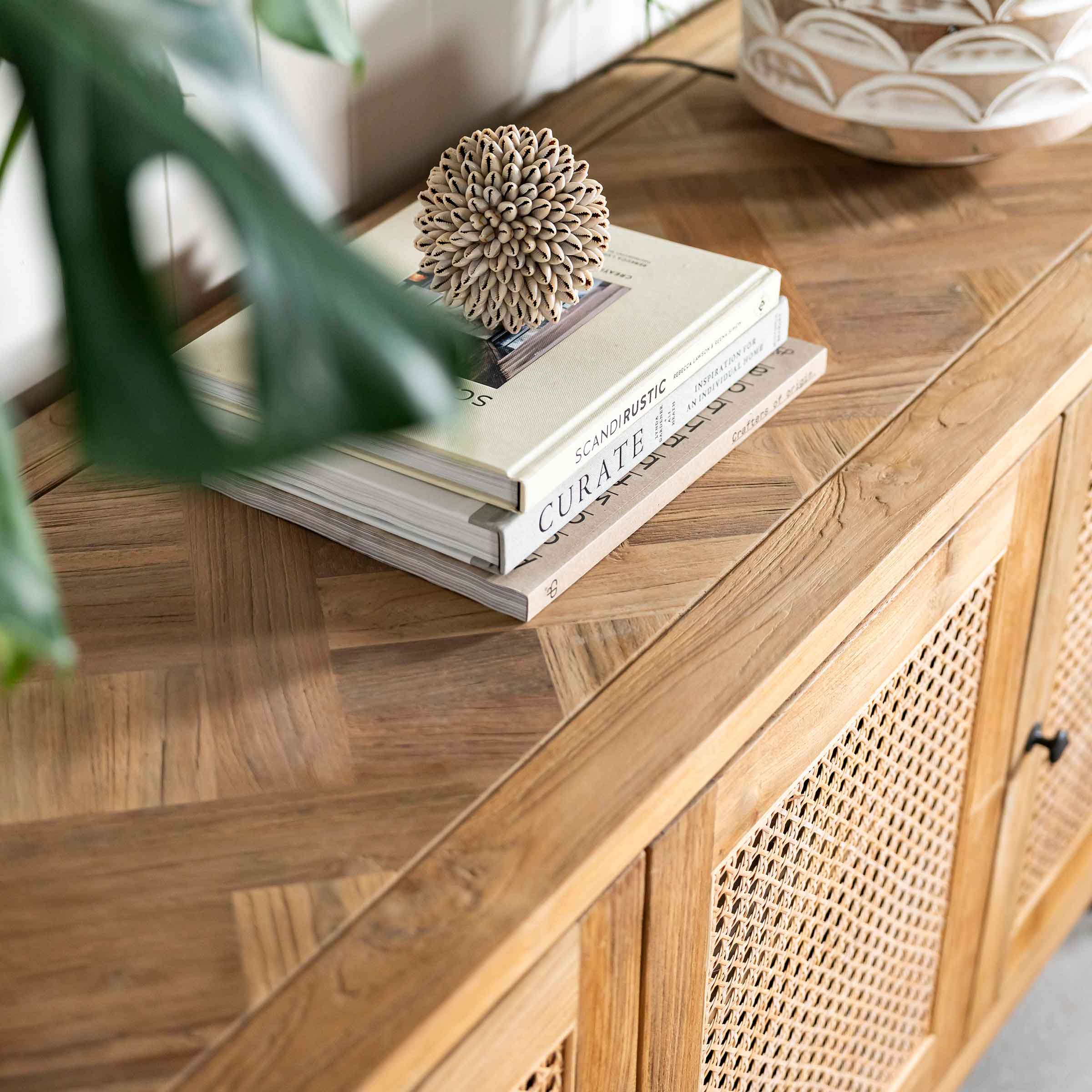 Arch Rattan Sideboard | 3 Door