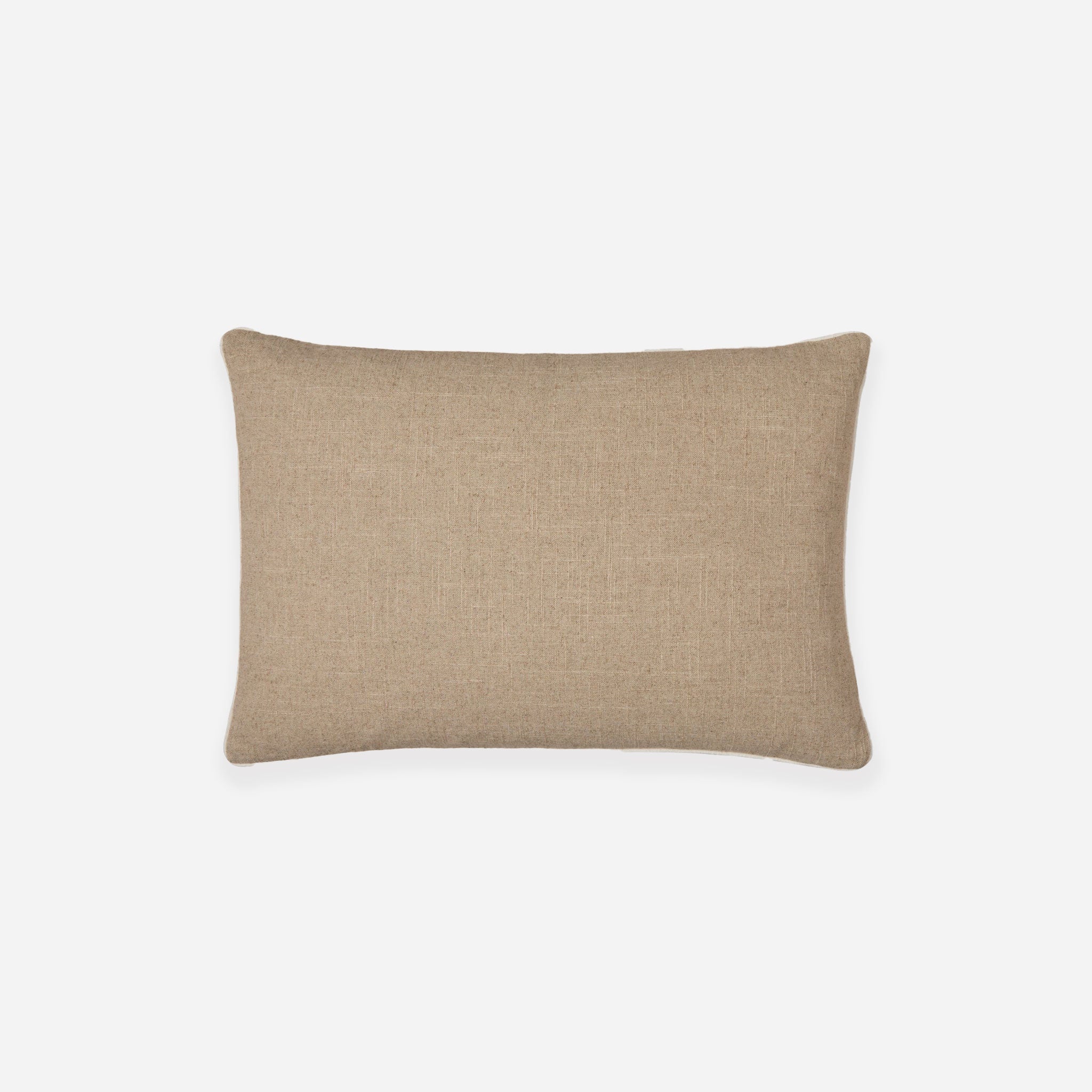 Arthur Large Oblong Cushion | Ramie Cotton | Off White/Natural