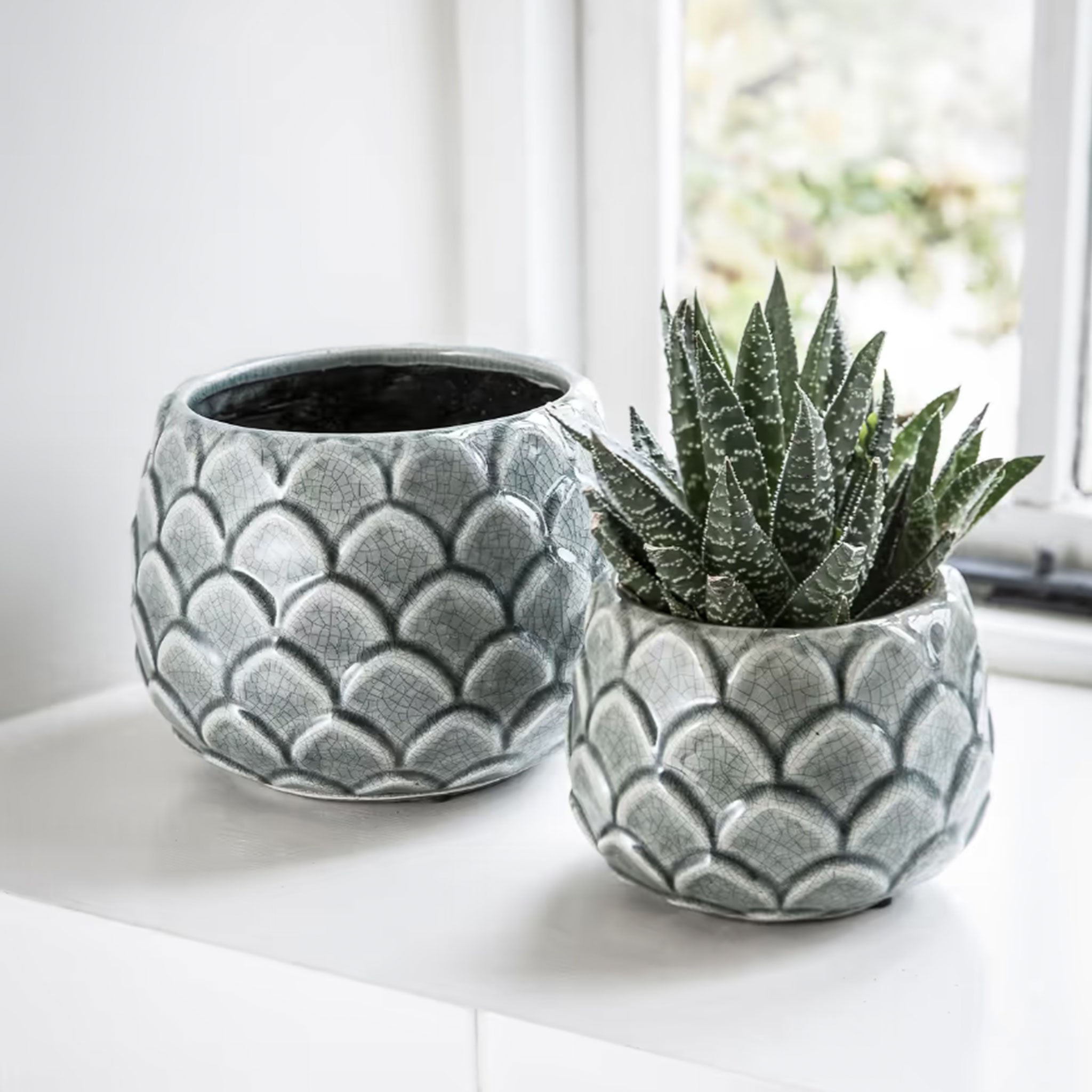 Artichoke Pot | Aqua