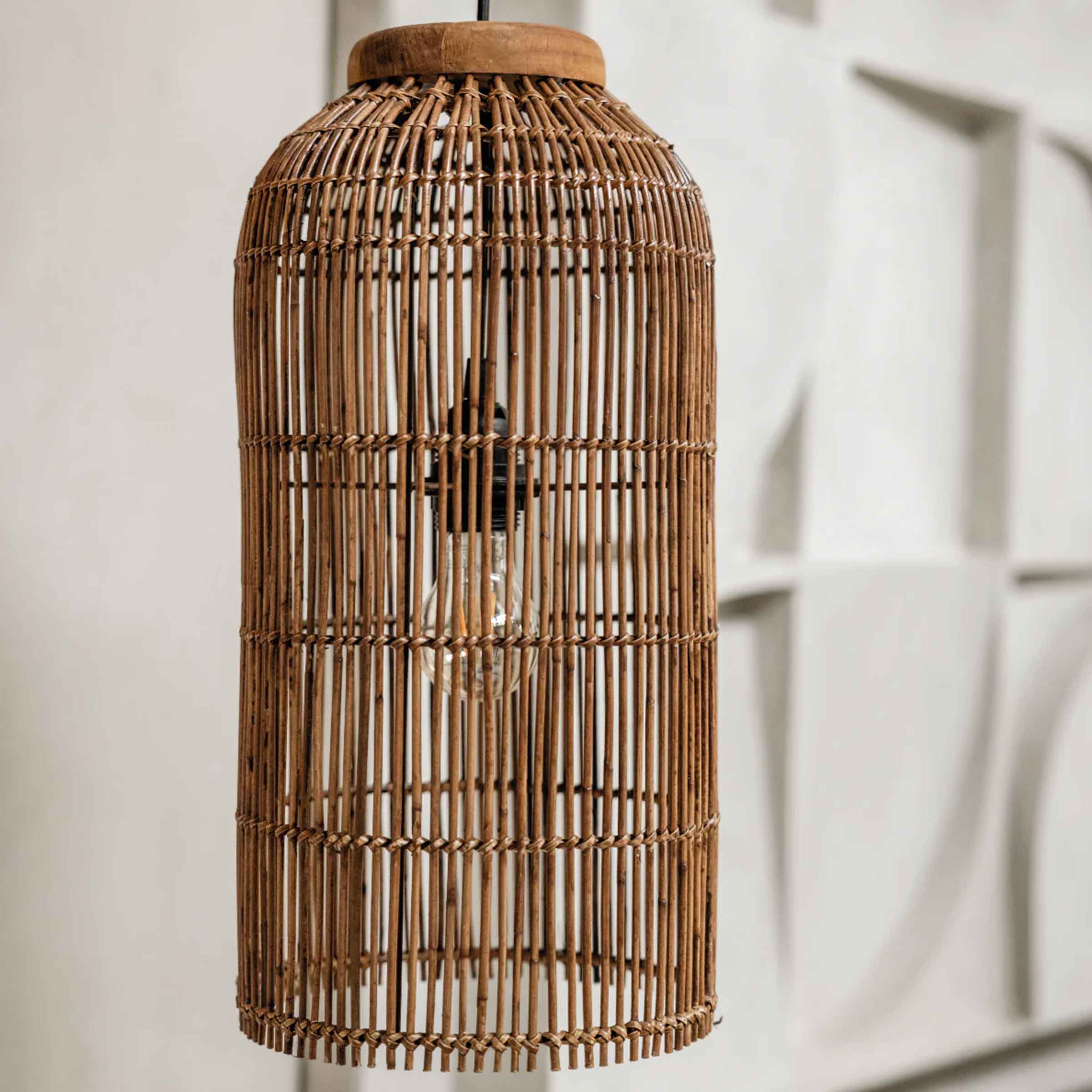Aura Slim Pendant Lamp | Brown