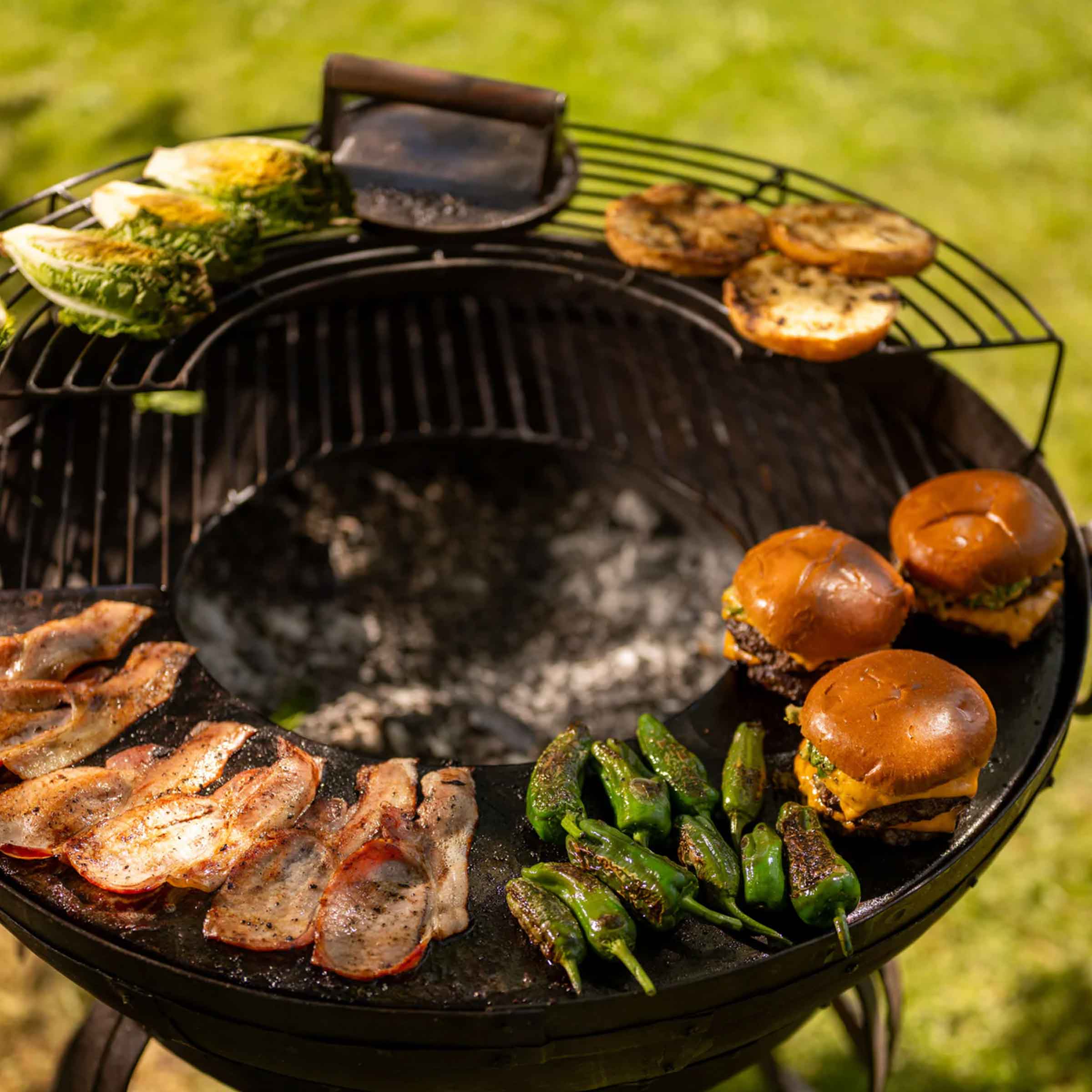 BBQ Steel Hot Plate | for 70cm Kadai