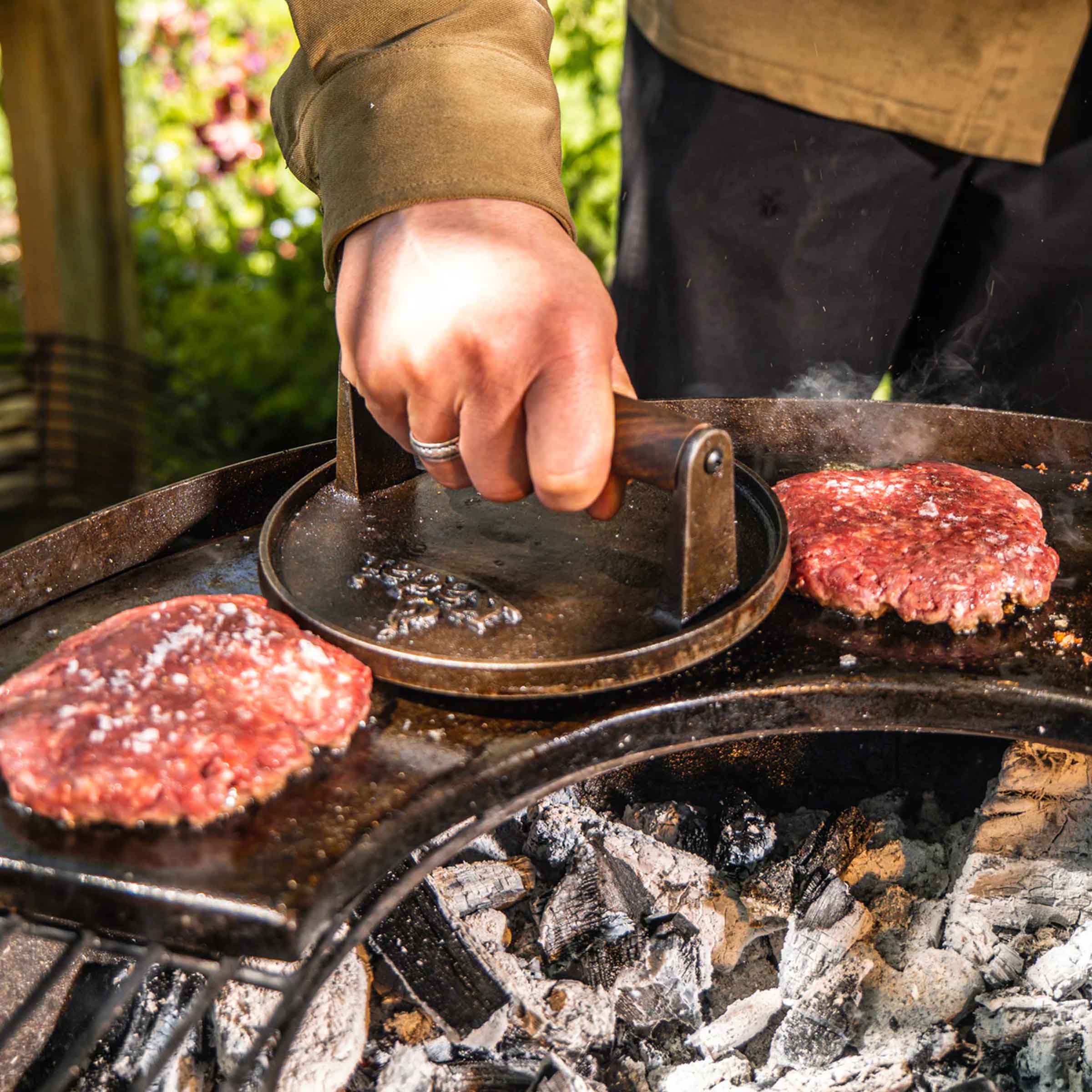 BBQ Steel Hot Plate | for 70cm Kadai