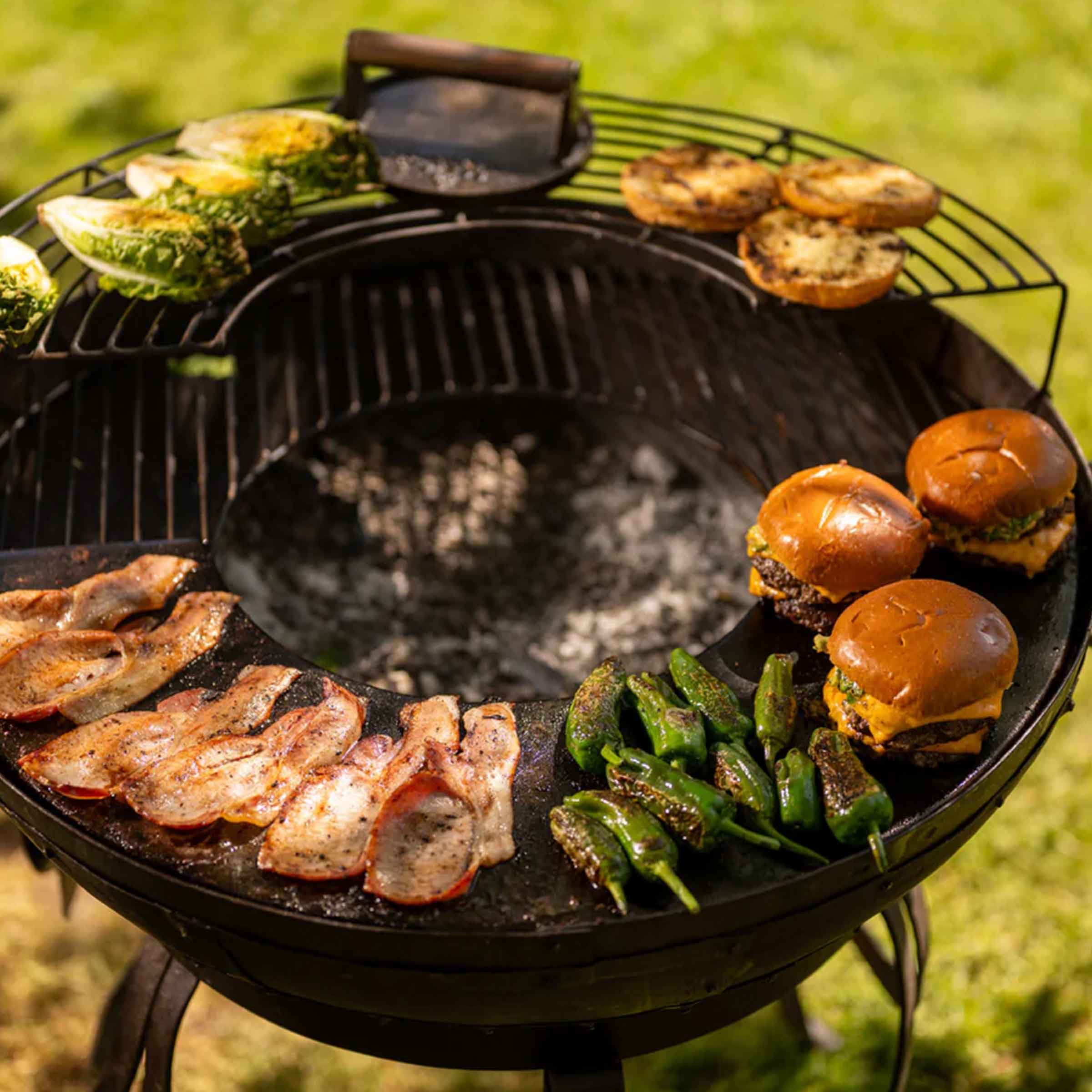 BBQ Steel Hot Plate | for 70cm Kadai