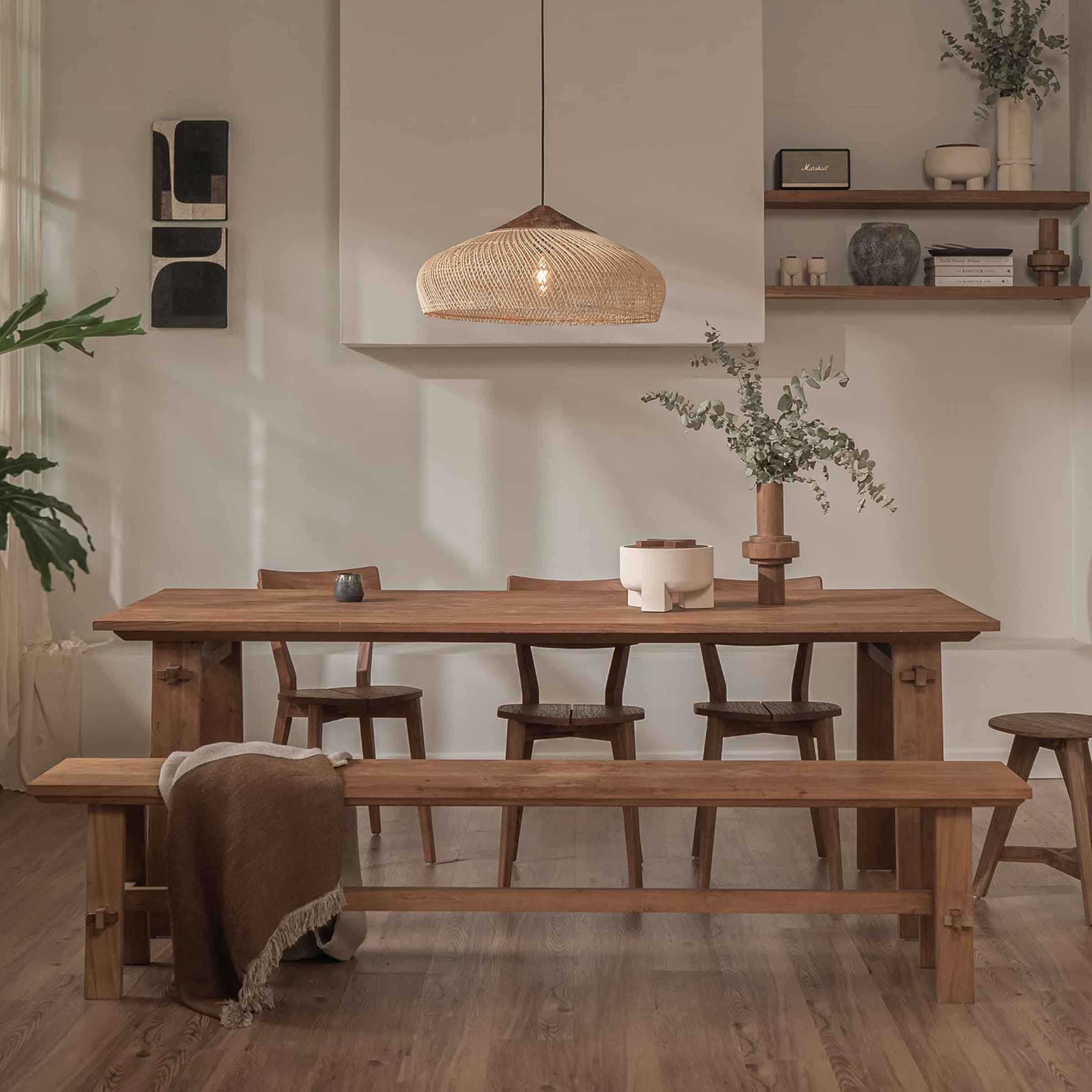 Banjo Hanging Lamp | Natural