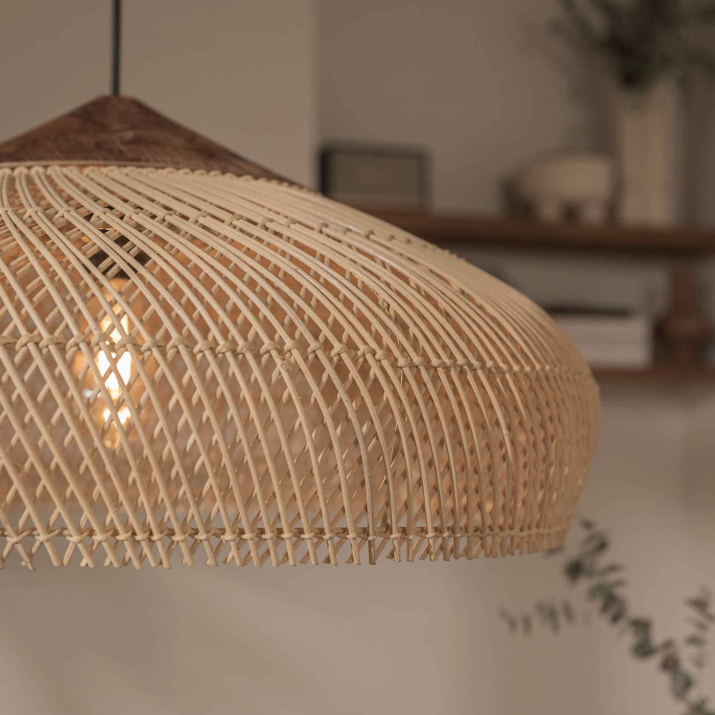 Banjo Hanging Lamp | Natural