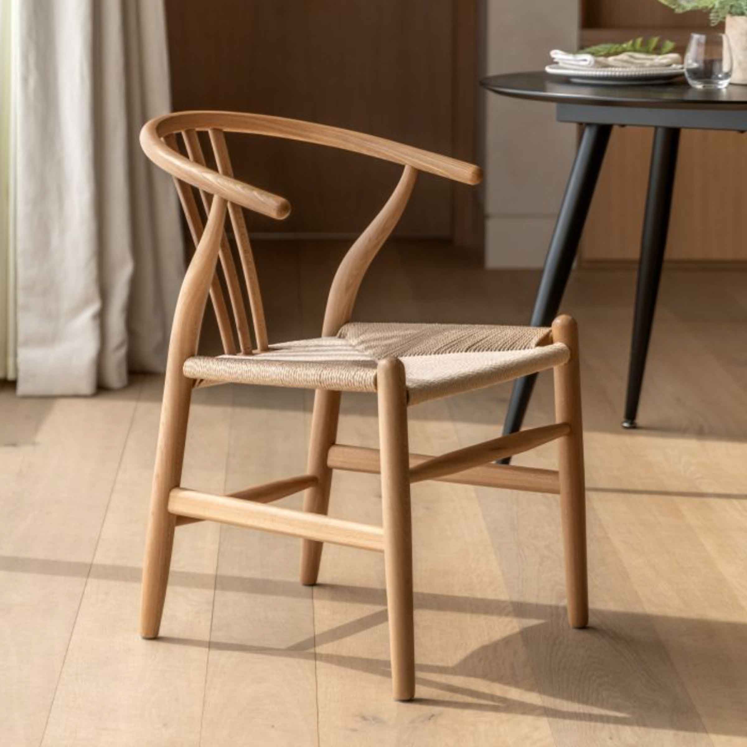Banten Dining Chairs | Pair | Natural