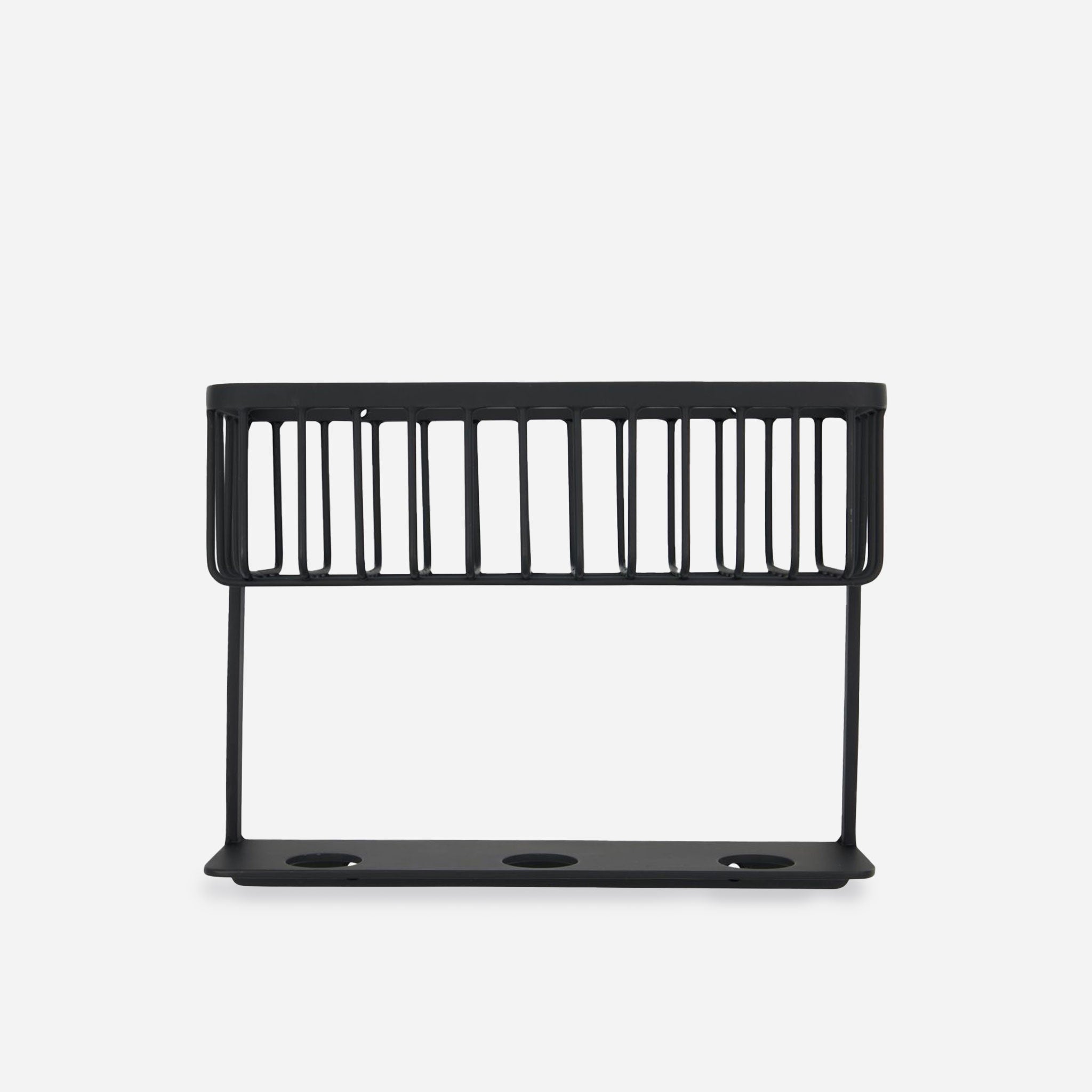 Bath Black Shelf
