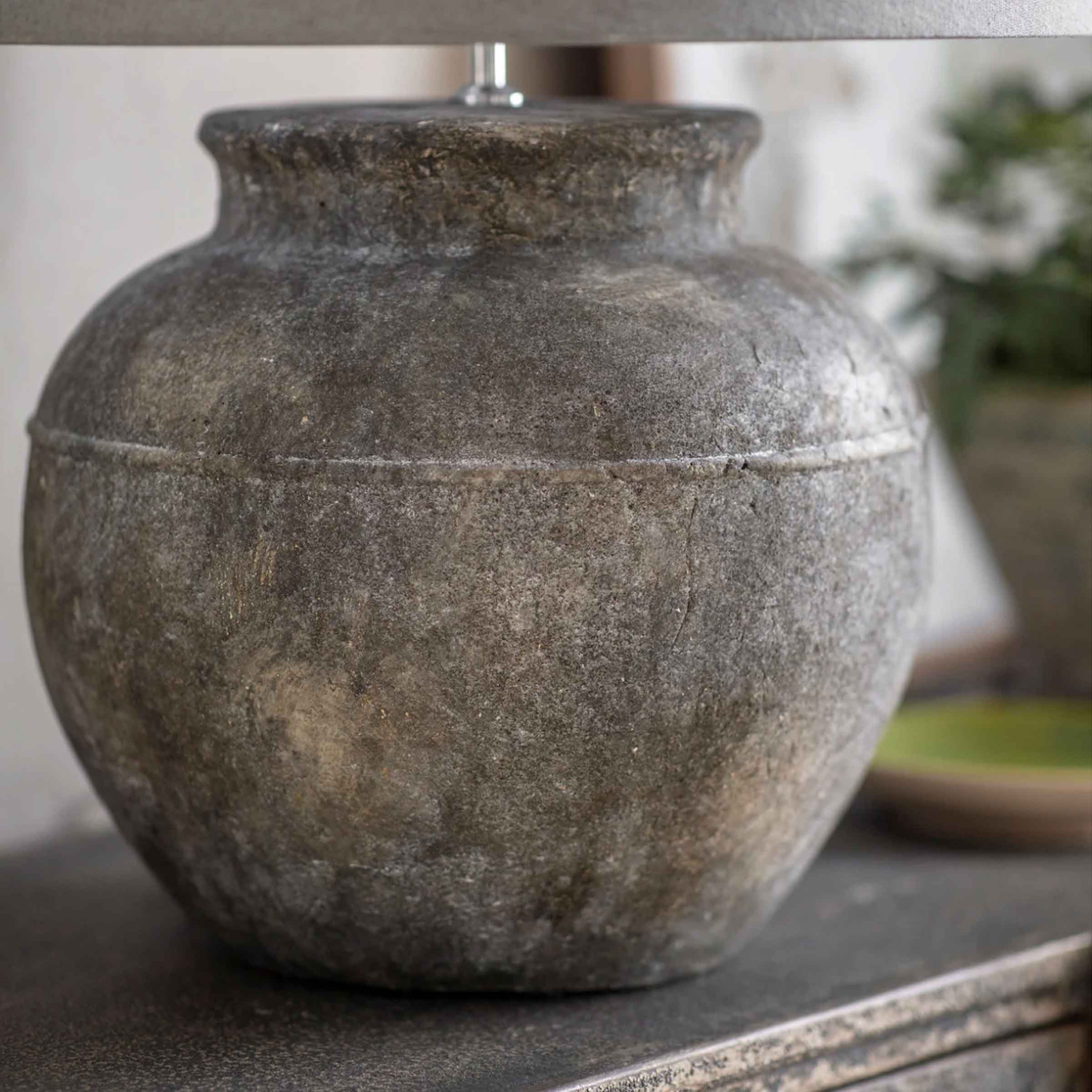 Baybridge Large Stone Lamp