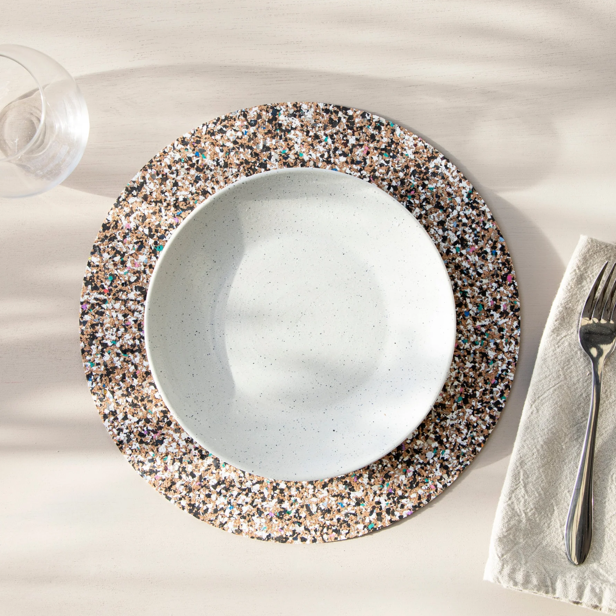 Beach Clean Round Placemat | Set of 4