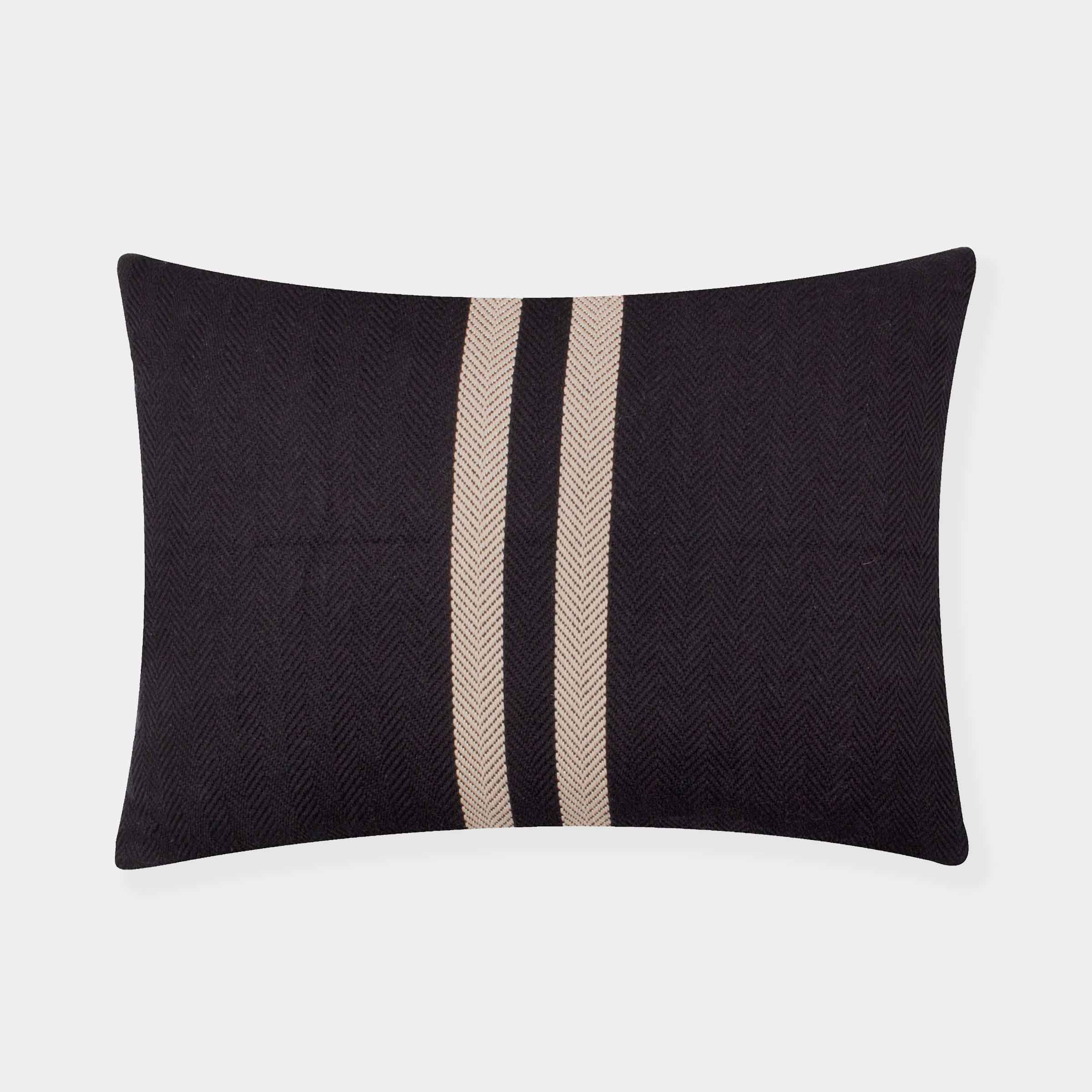 Benton Feather Filled Cushion I Black
