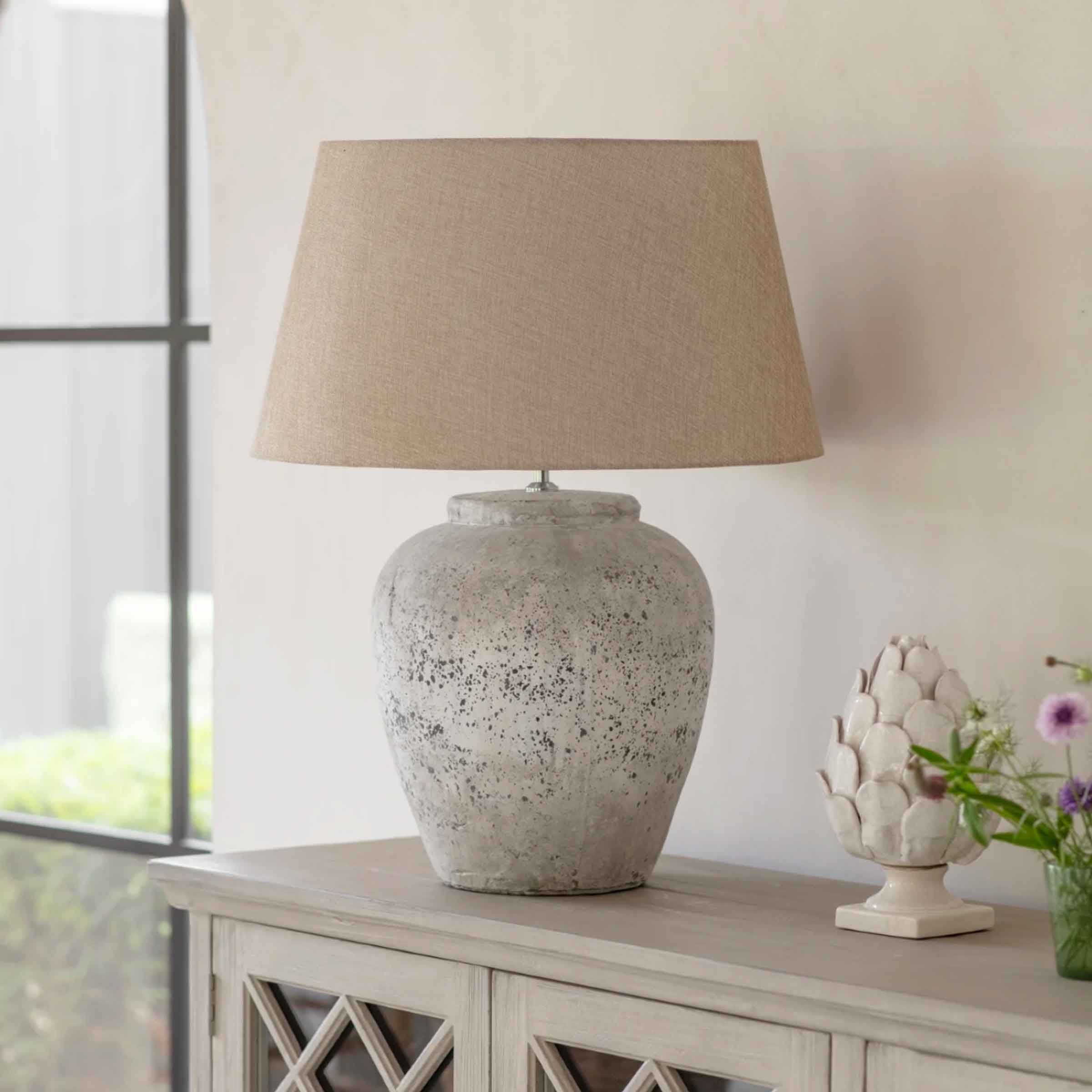 Birkdale Tall Stone Lamp