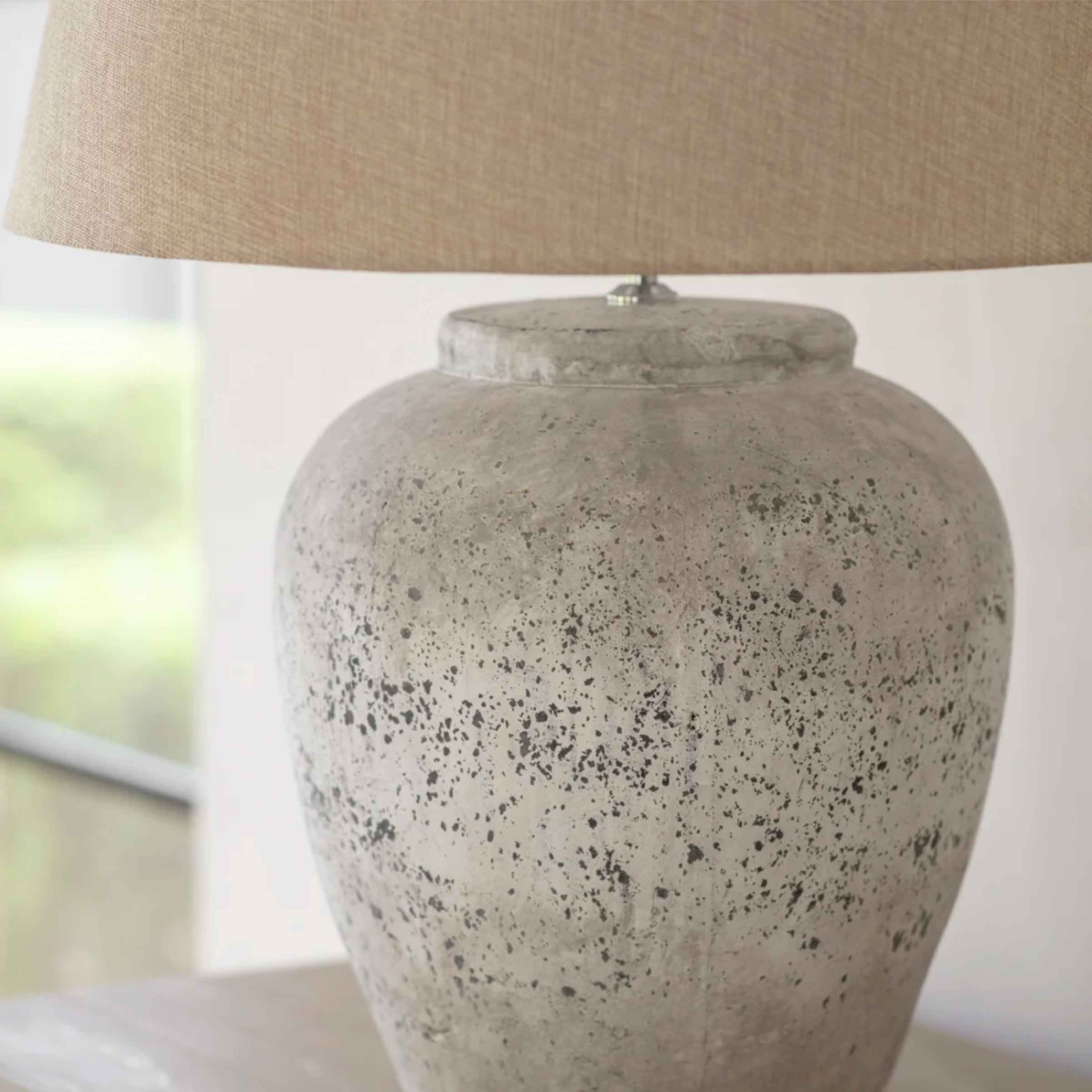Birkdale Tall Stone Lamp