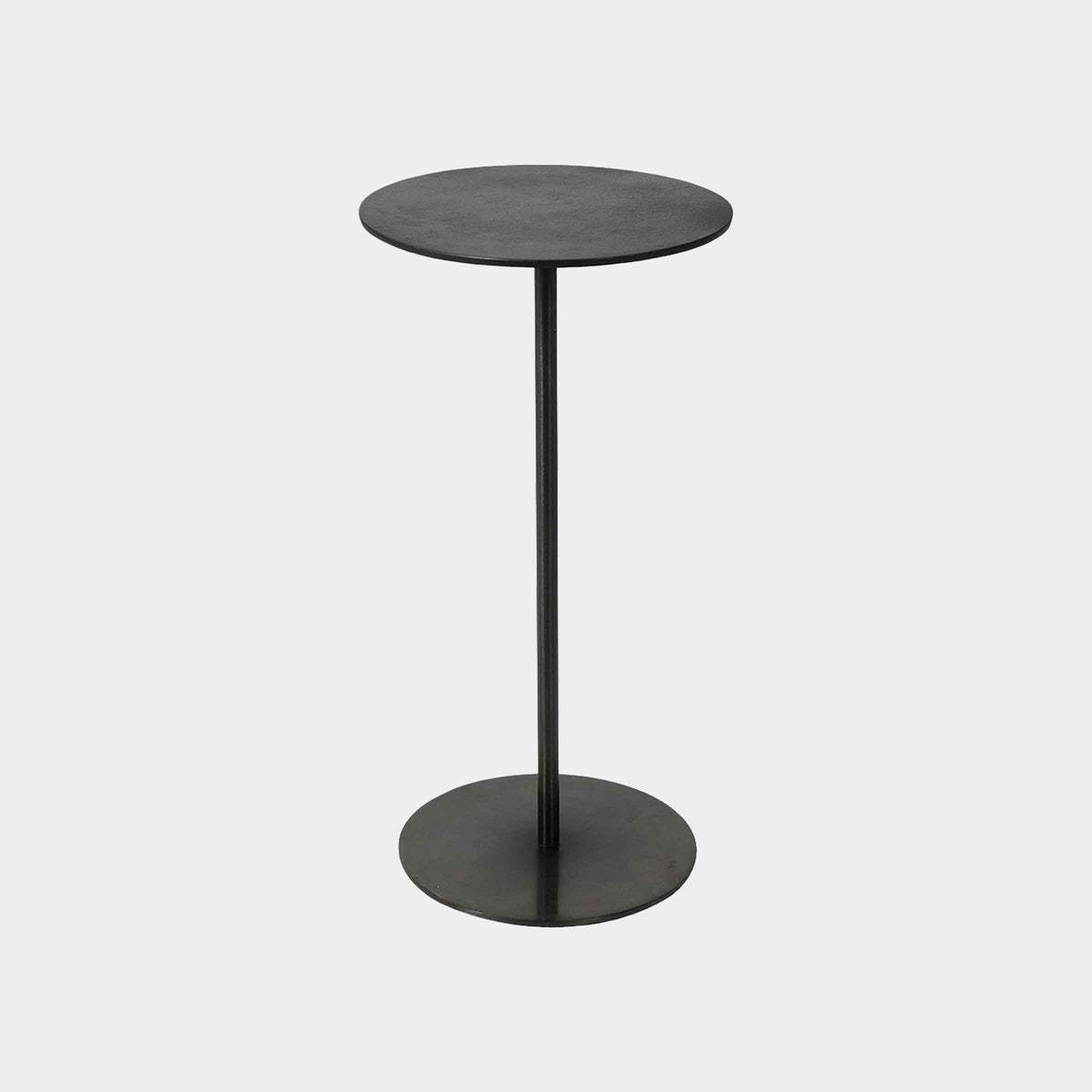 Black Round Pedestal Table