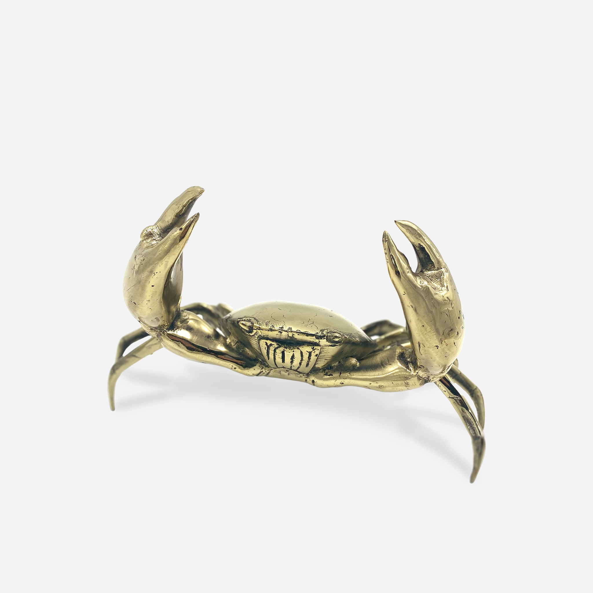 Solid Brass Crab
