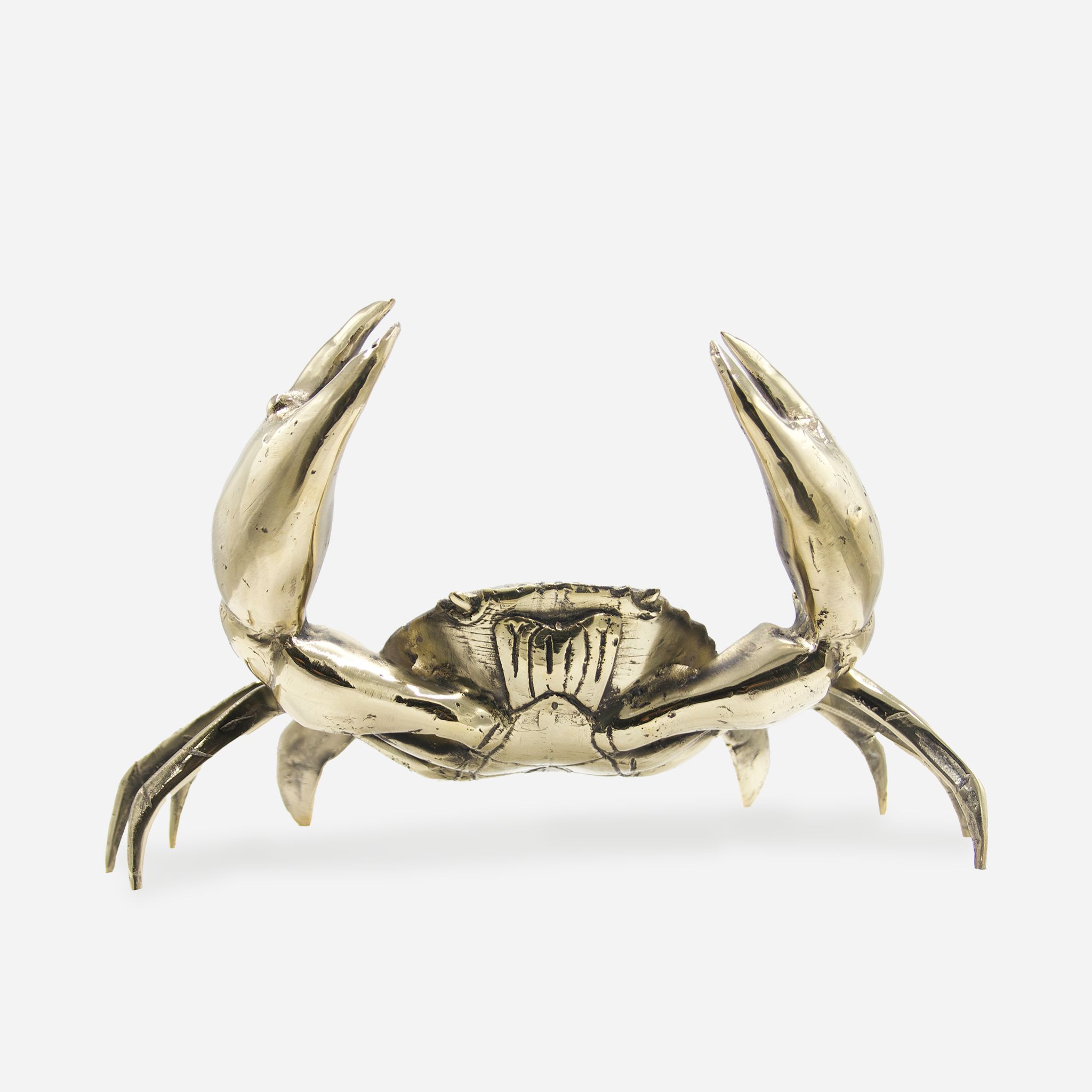 Solid Brass Crab