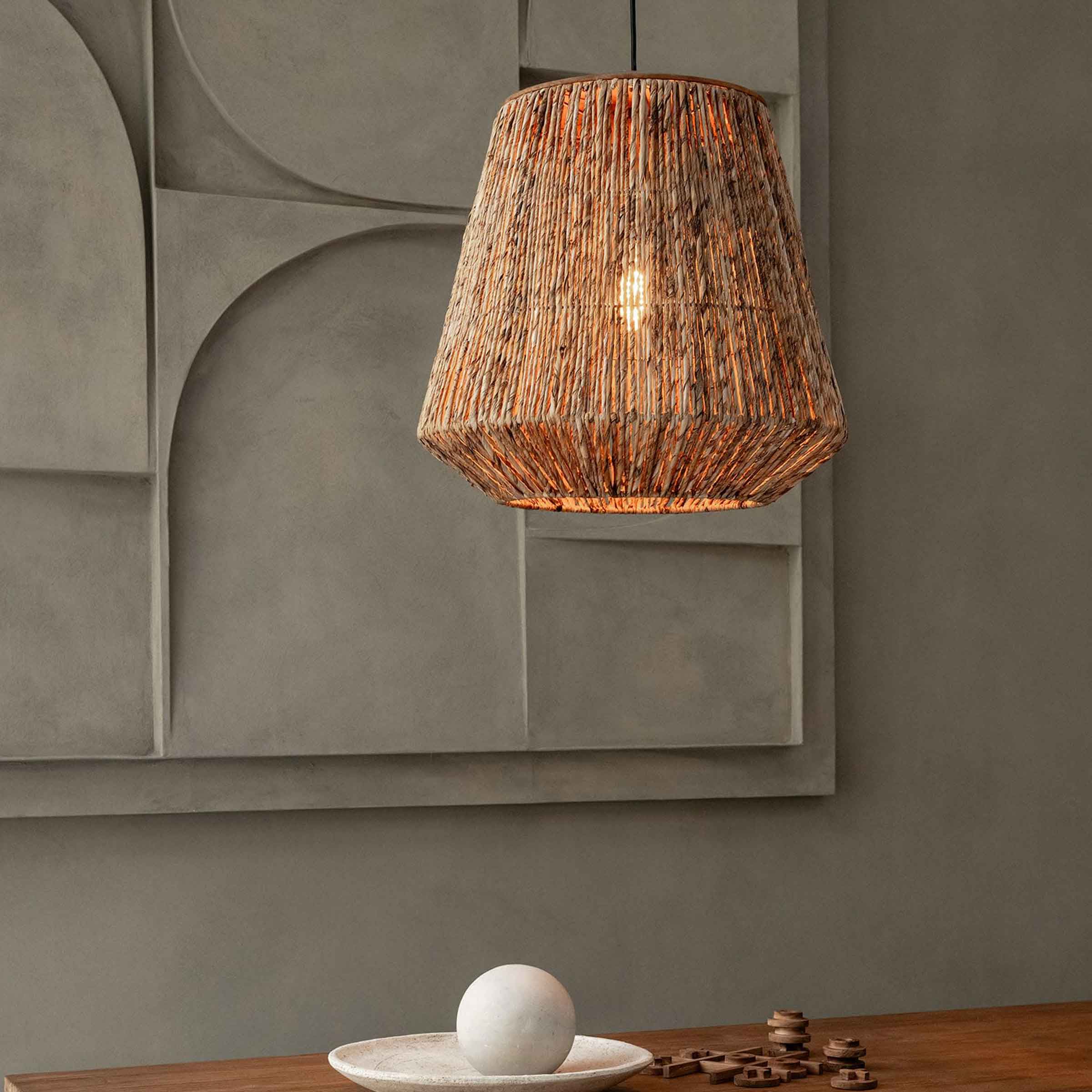 Bright Crown Hanging Light