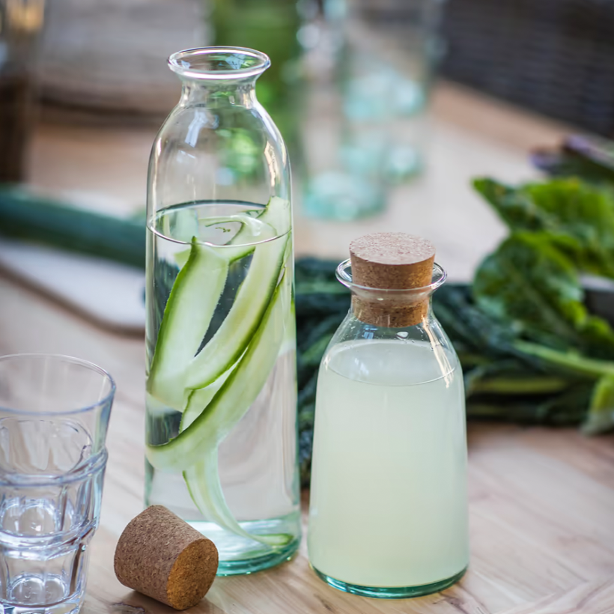 Broadwell Recycled Glass Bottle | Large