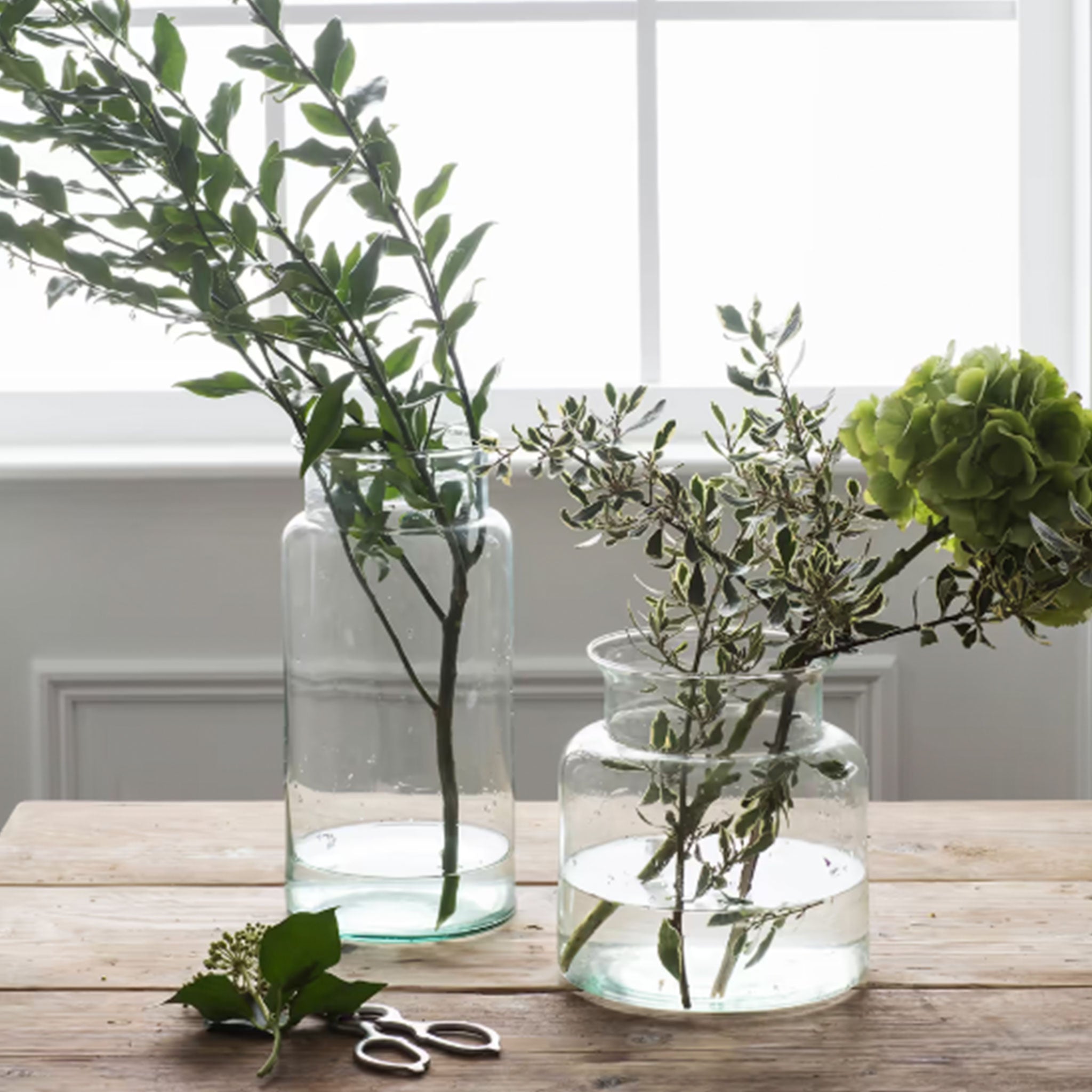 Broadwell Recycled Glass Vase | Tall