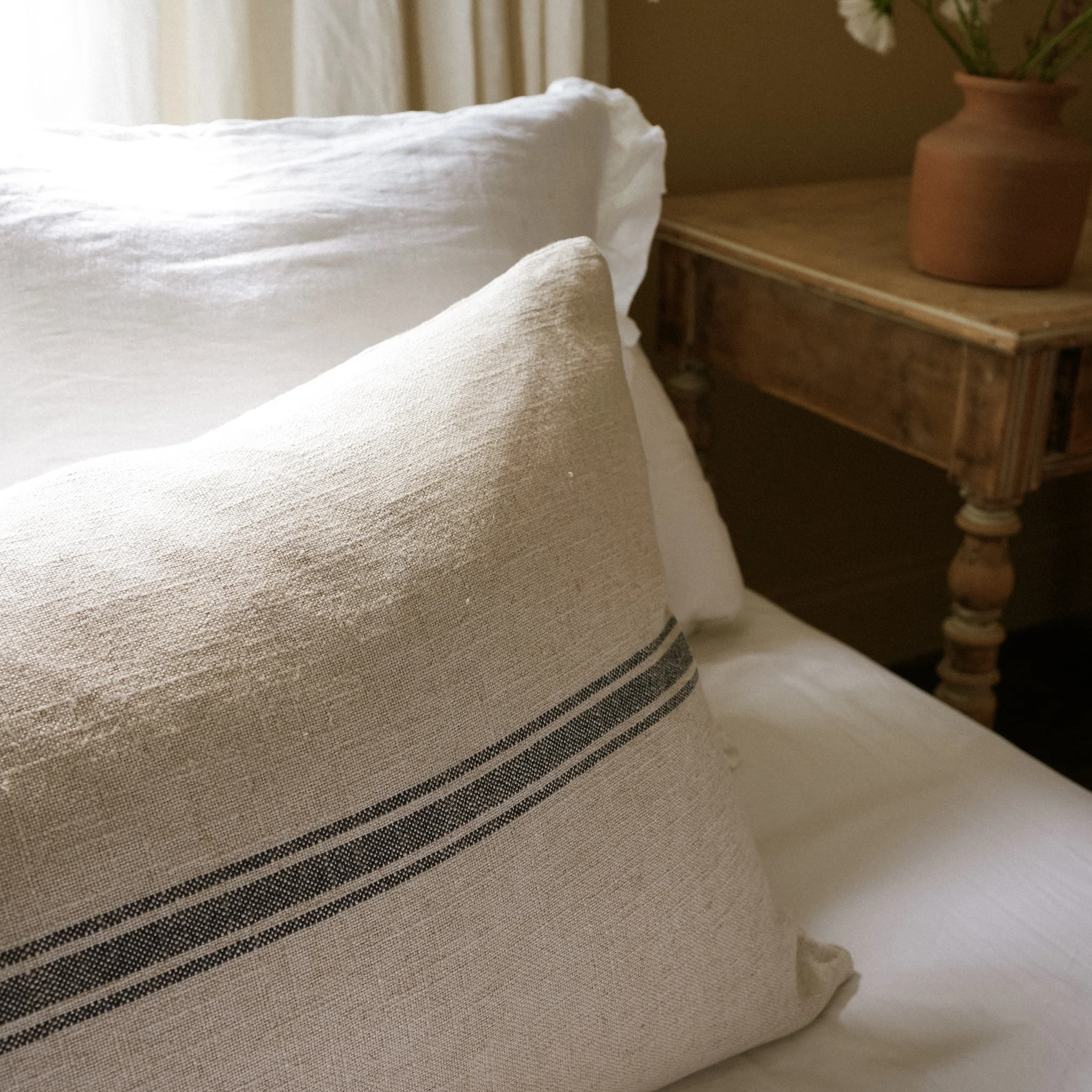 Carbis Bay Cushion | Blue | Triple Stripe