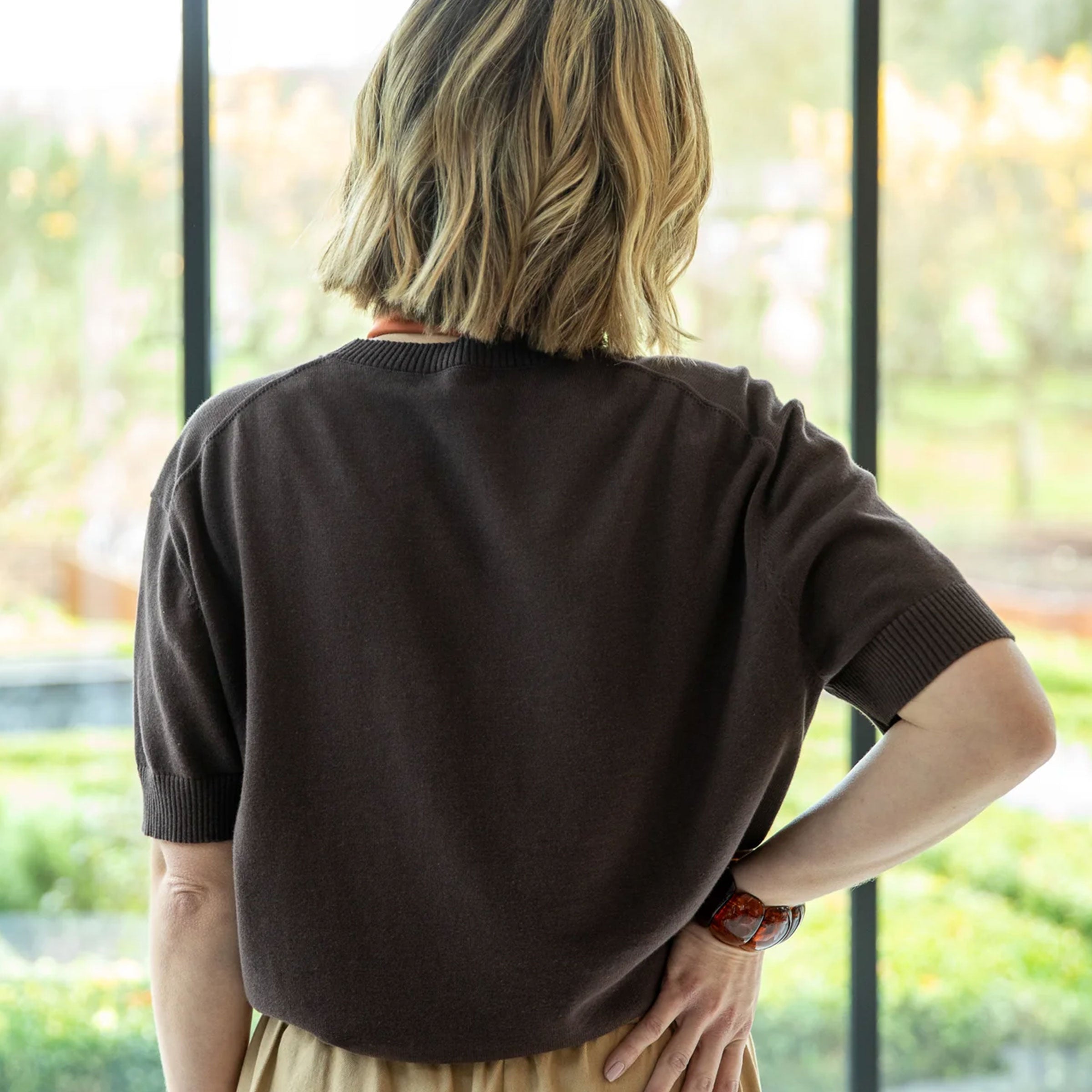 Casey Top | Chocolate