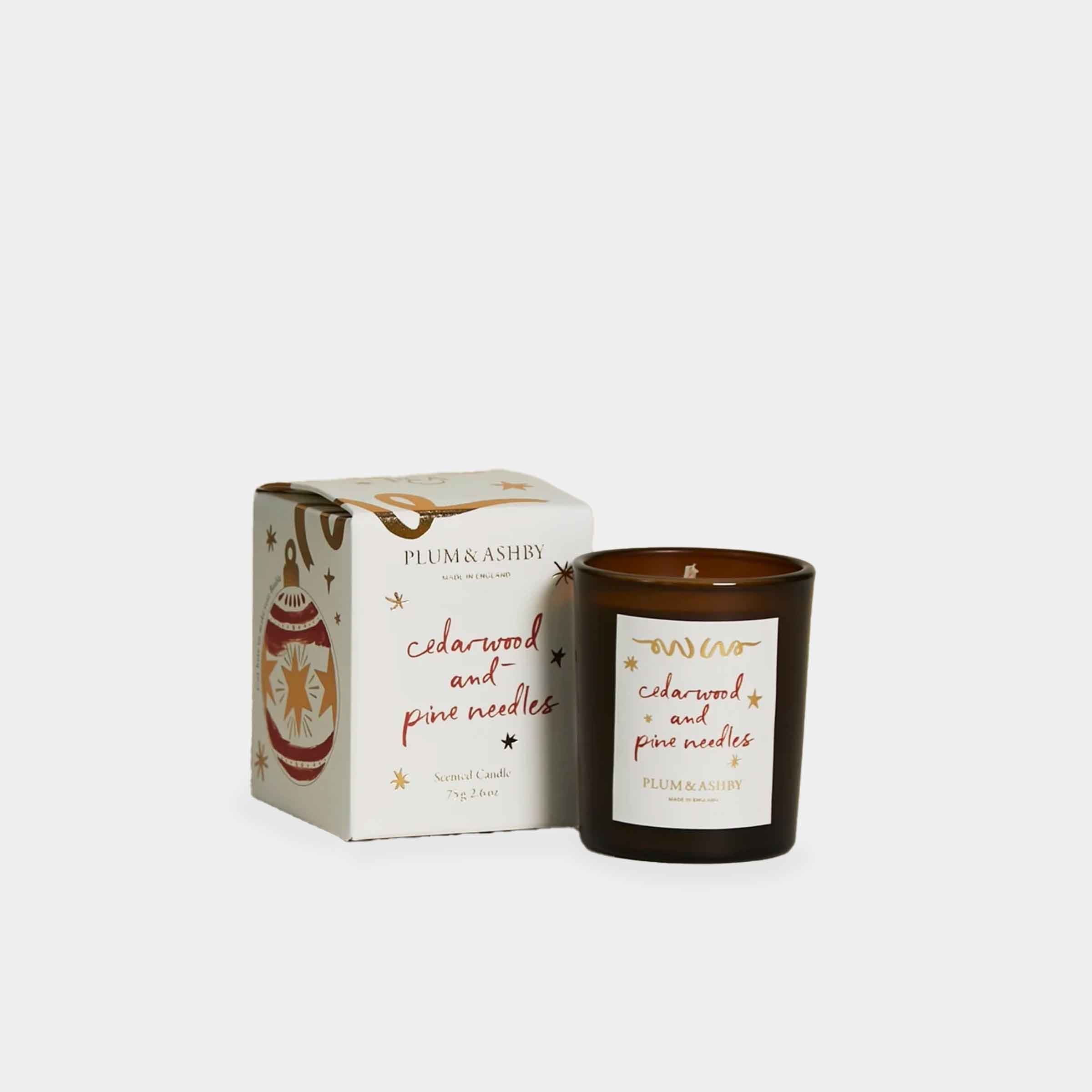 Cedarwood & Pine Needles Votive Candle