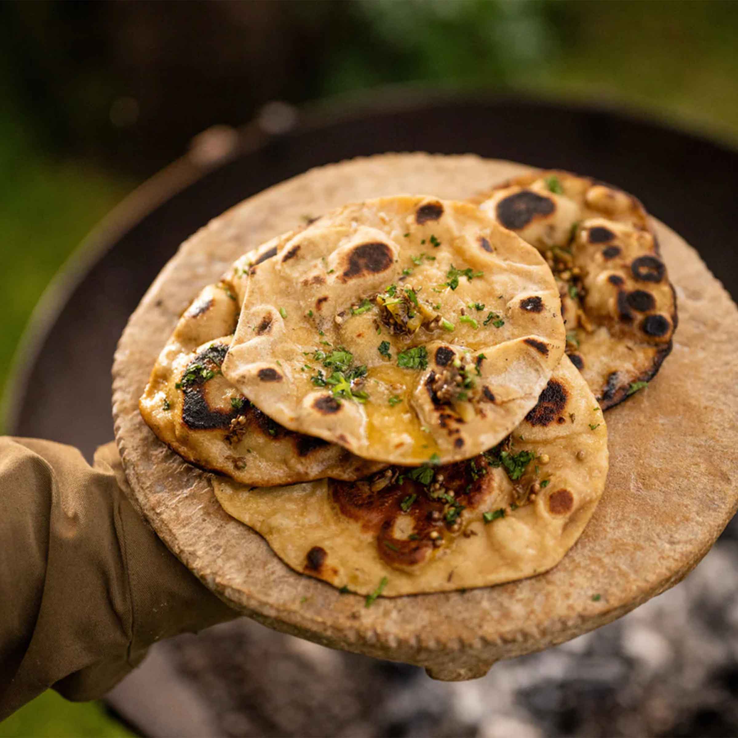 BBQ Chapati Pan