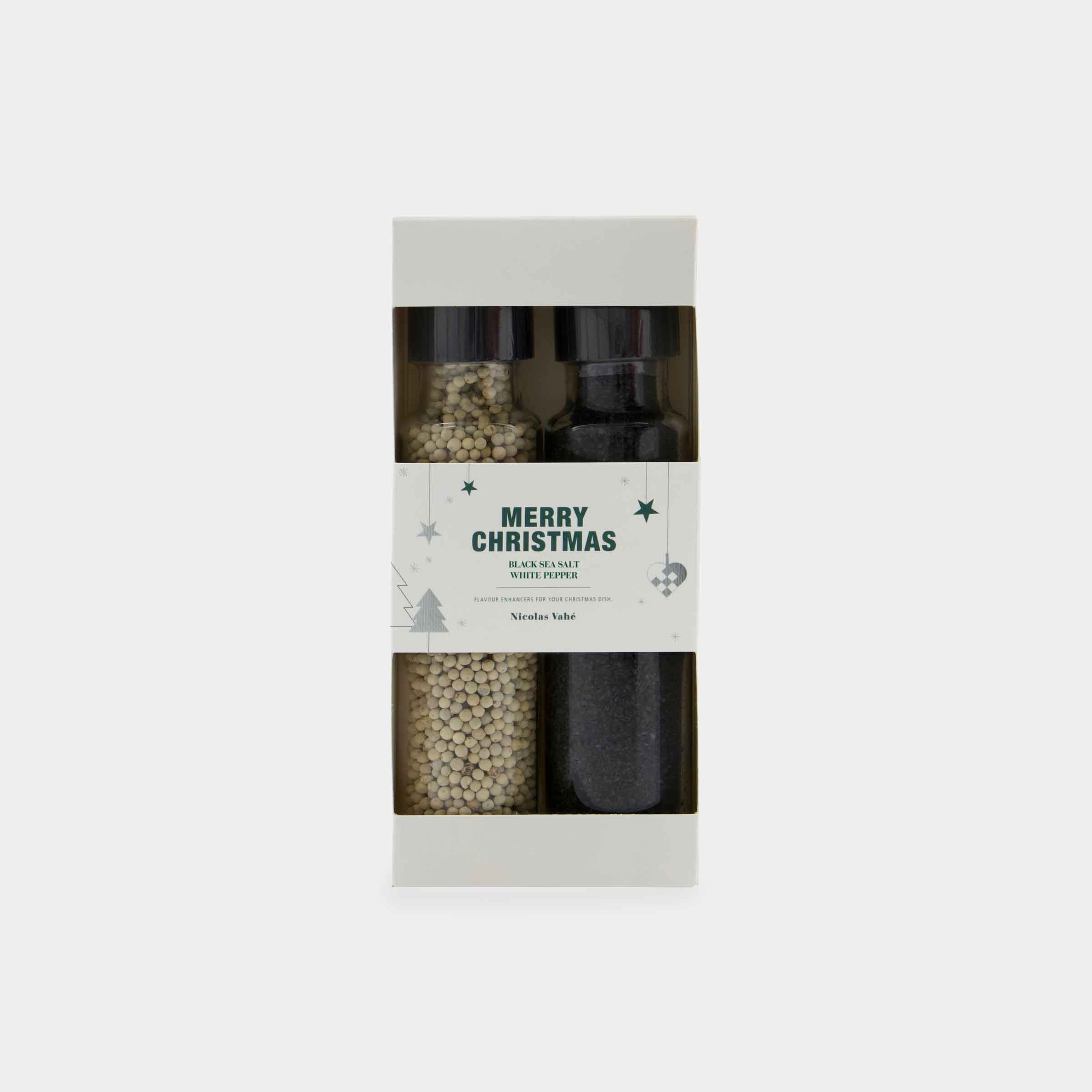 Christmas Gift Box | Black Sea Salt + White Pepper