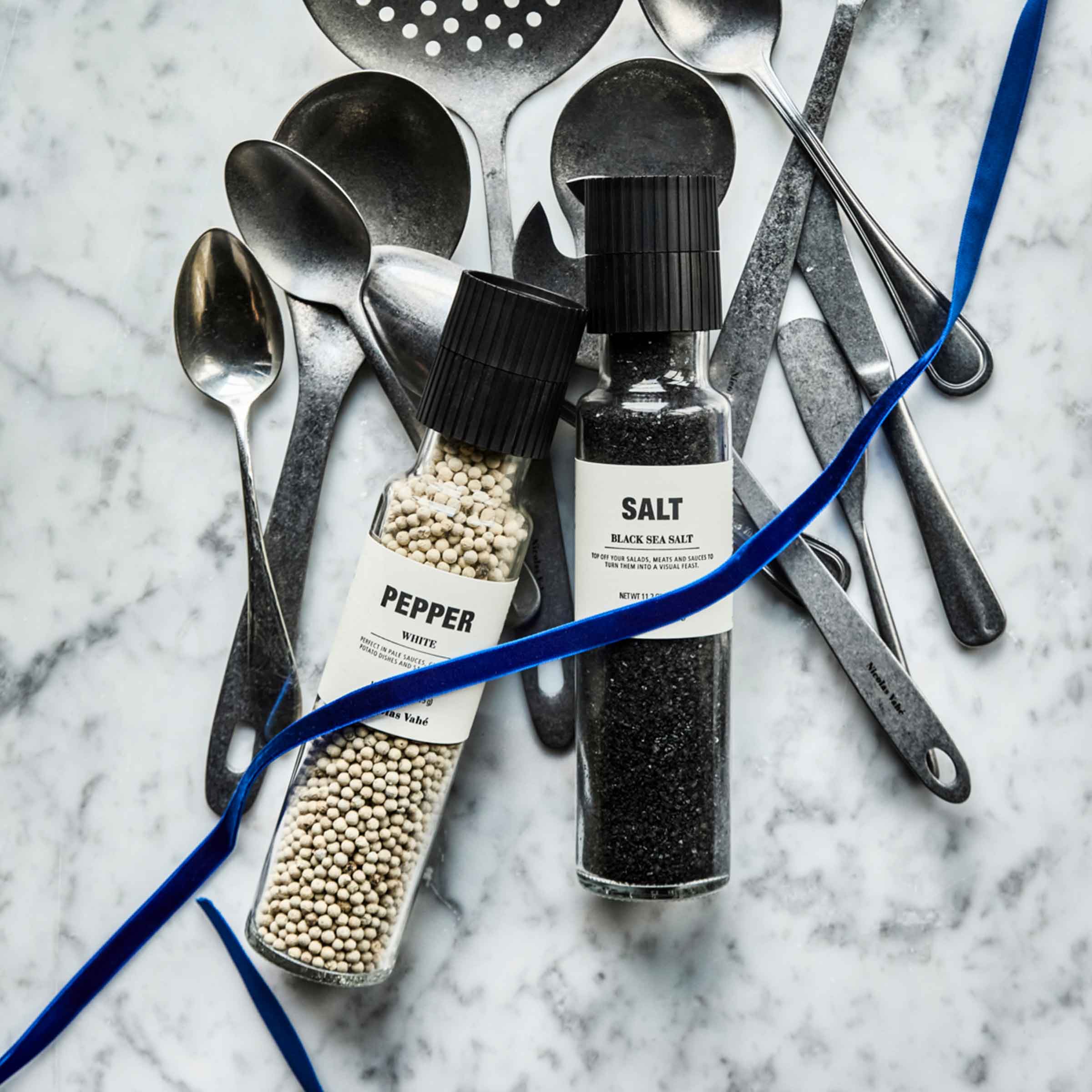 Christmas Gift Box | Black Sea Salt + White Pepper