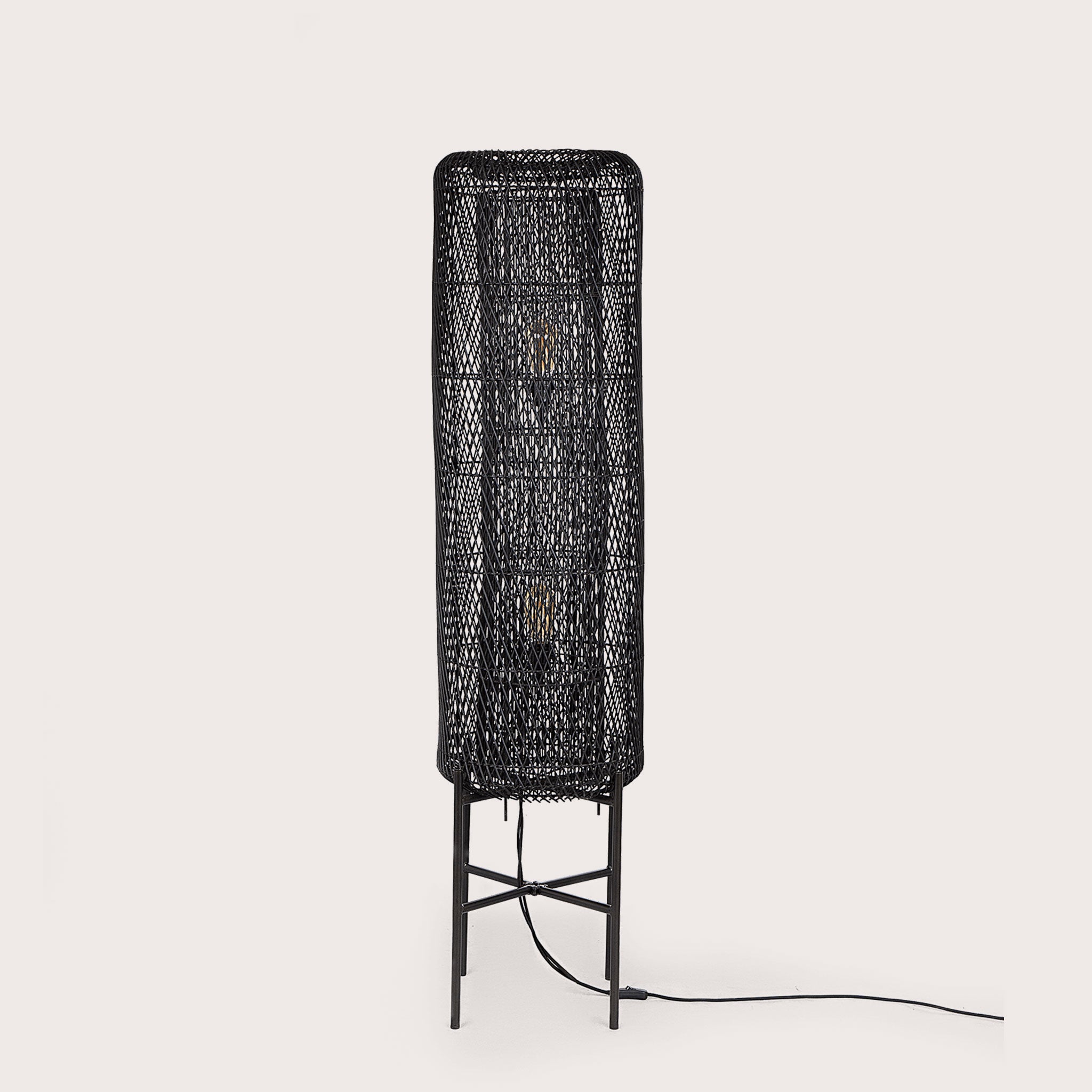 Chunk Standing Lamp Charcoal