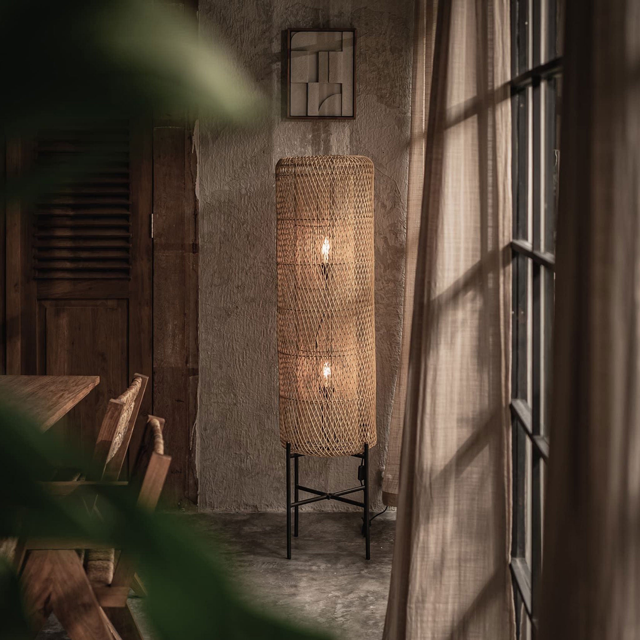 Chunk Standing Lamp Natural