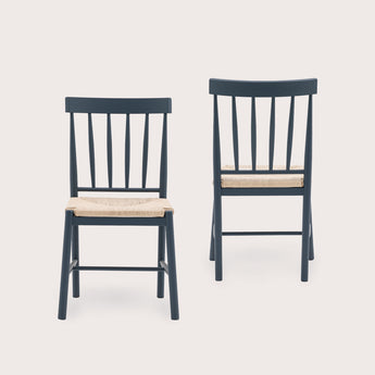 Cirebon Dining Chairs (Pair) - Meteor