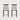 Cirebon Kitchen Stools (Pair) - Meteor