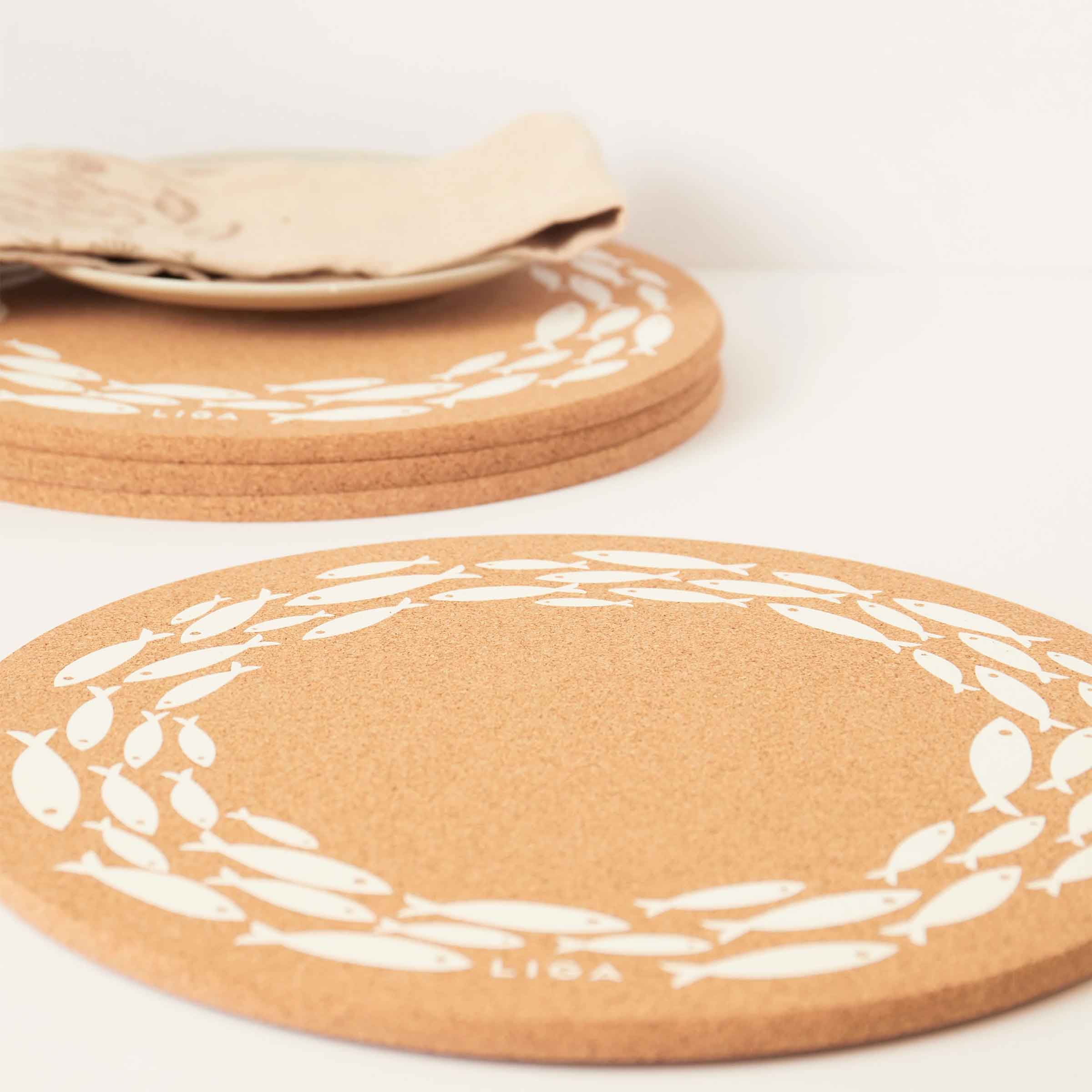 Cork Placemat 30cm | Shoal