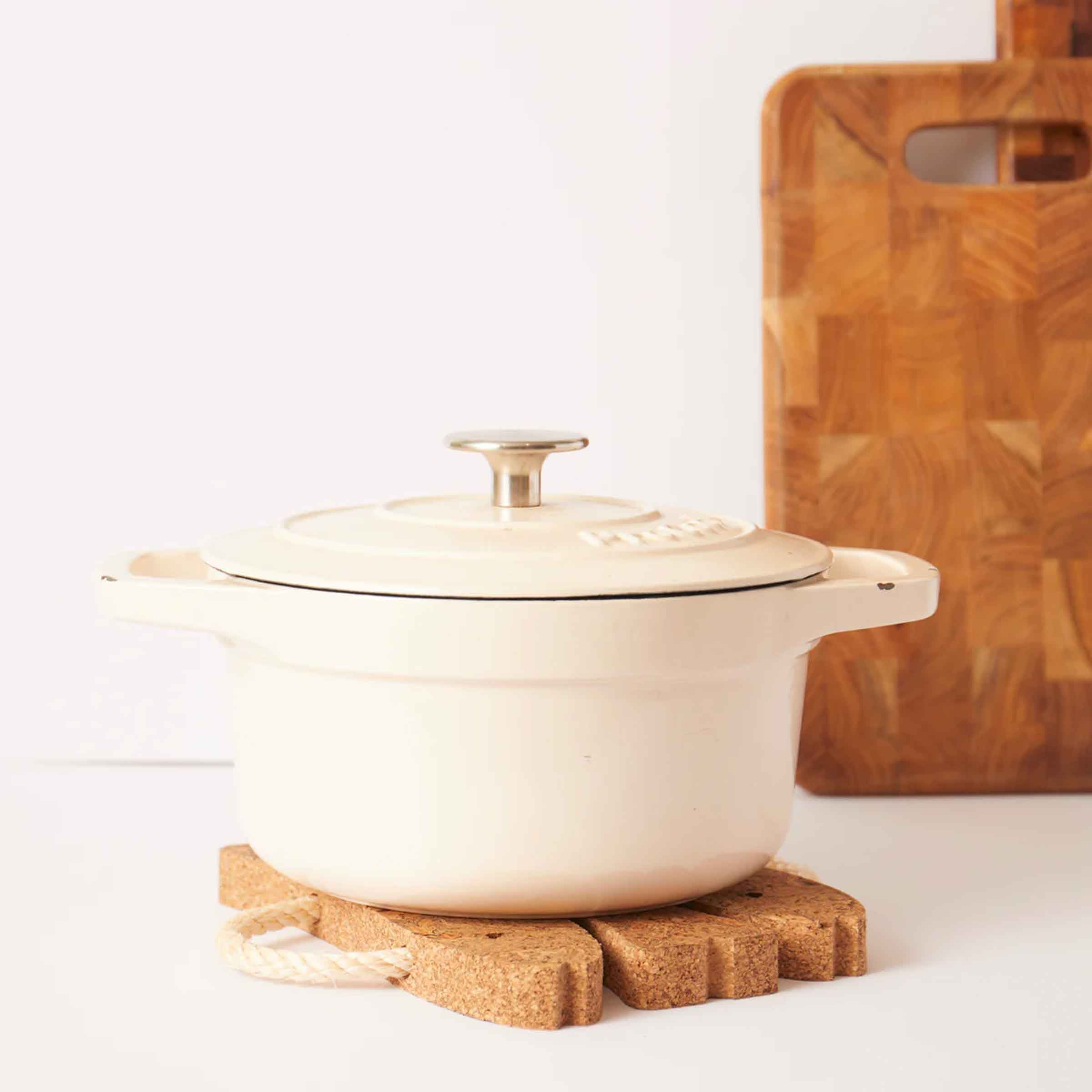 Natural Cork Fish Trivet | 3 Fish