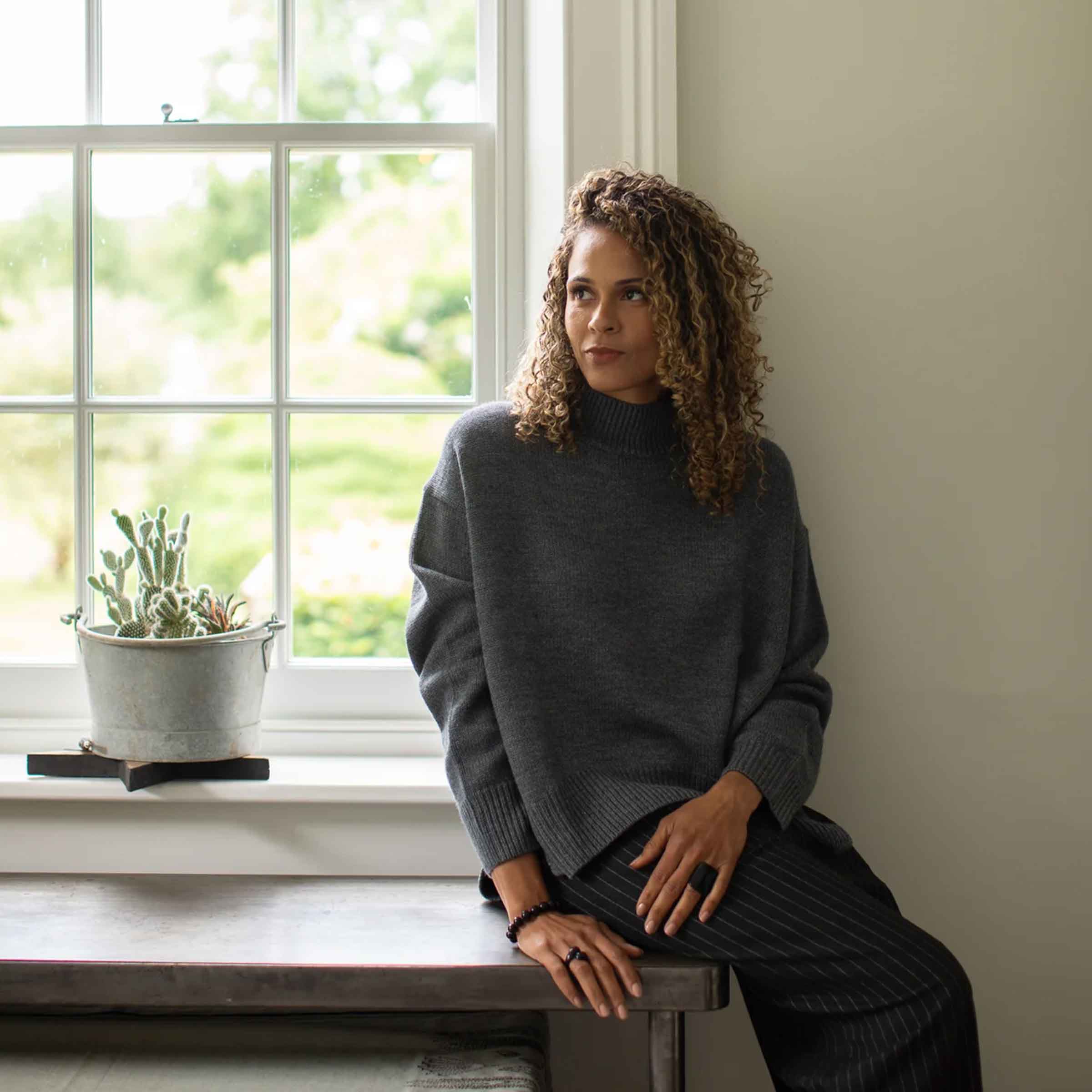 Dolly Jumper | Charcoal