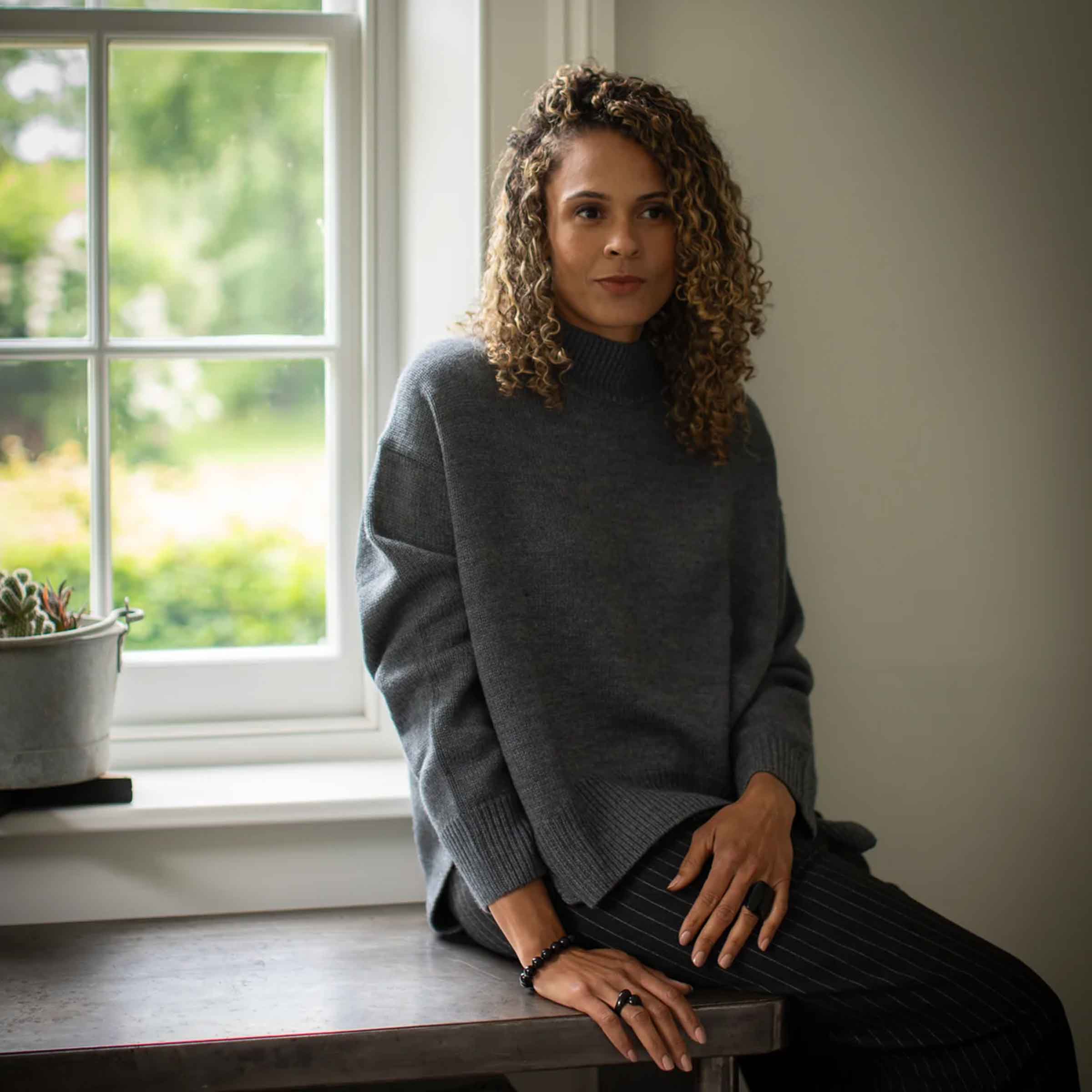 Dolly Jumper | Charcoal