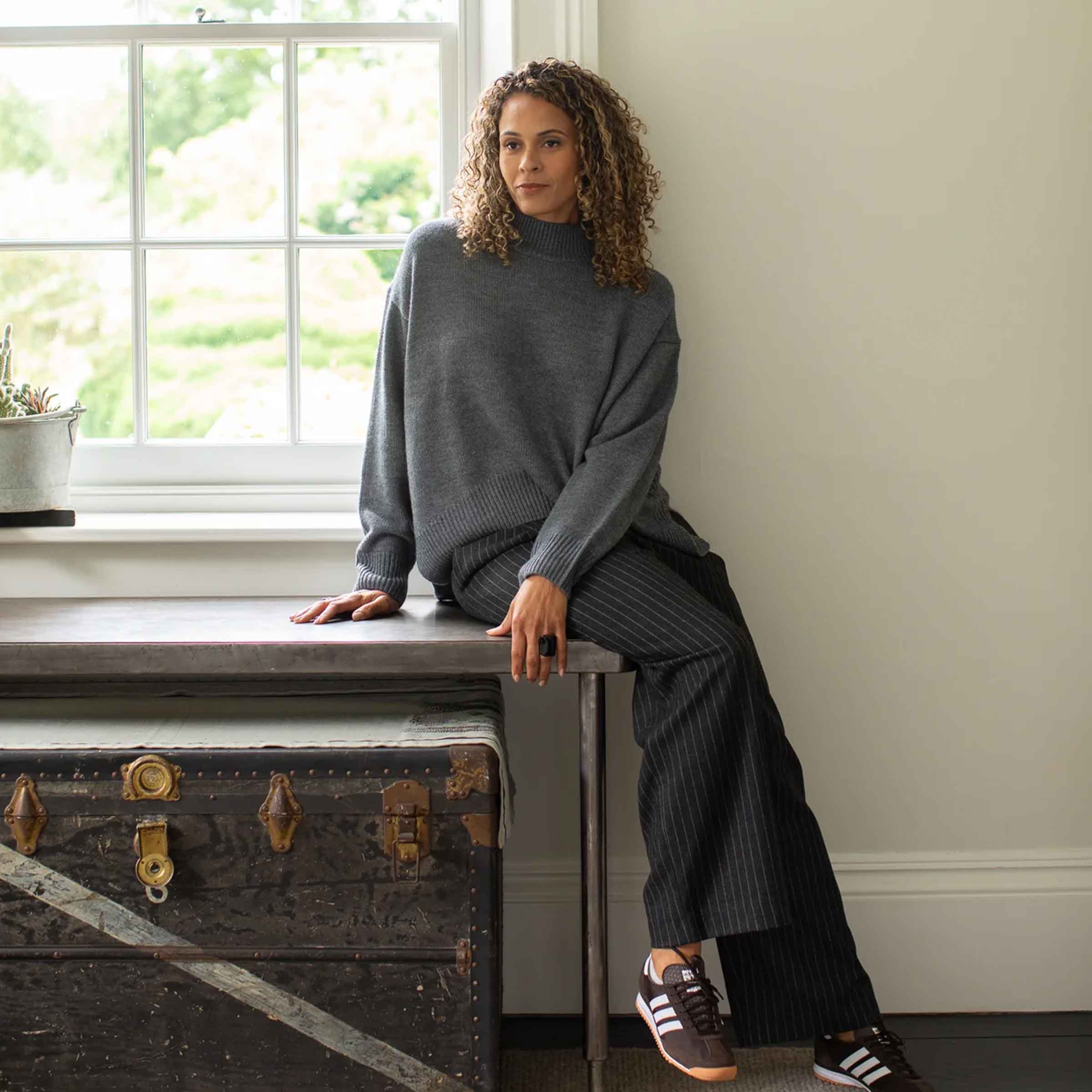 Dolly Jumper | Charcoal