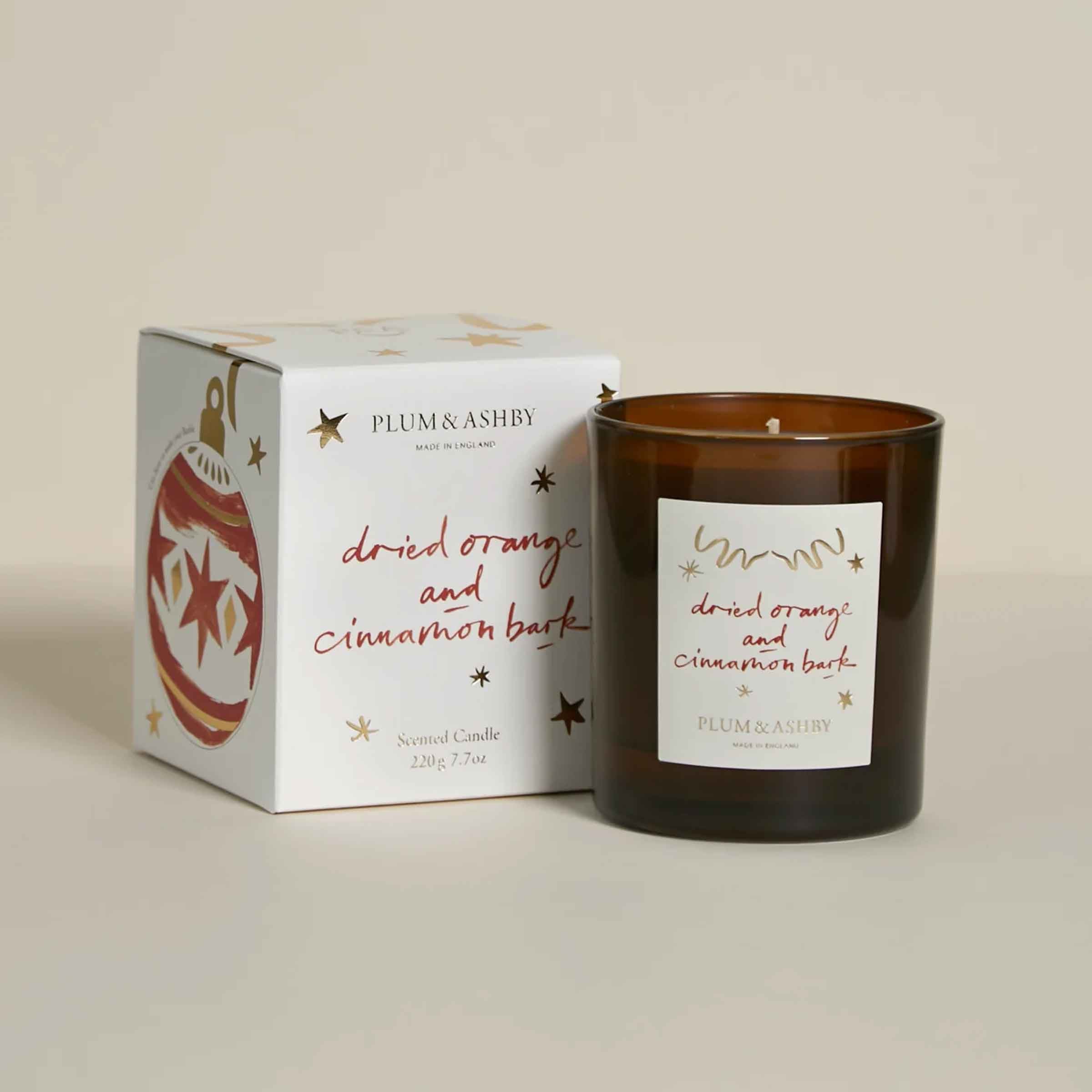 Dried Orange & Cinnamon Bark Candle