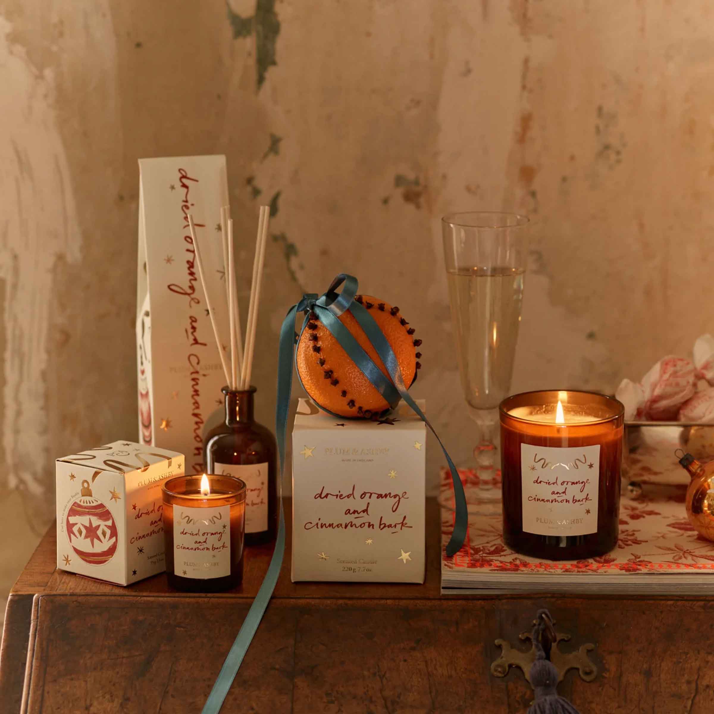 Dried Orange & Cinnamon Bark Candle