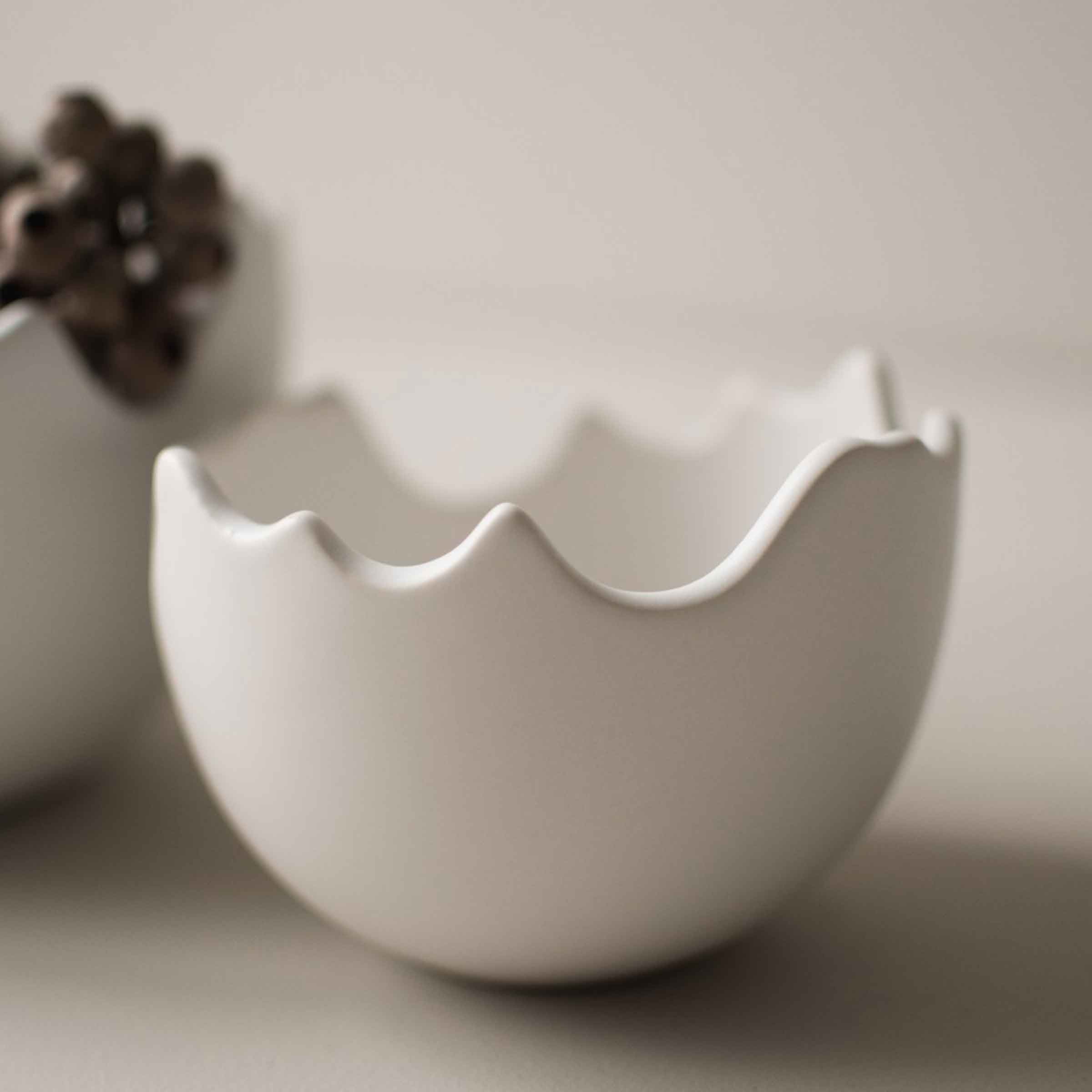 Easter Egg Shell Ceramic Bowl | Small