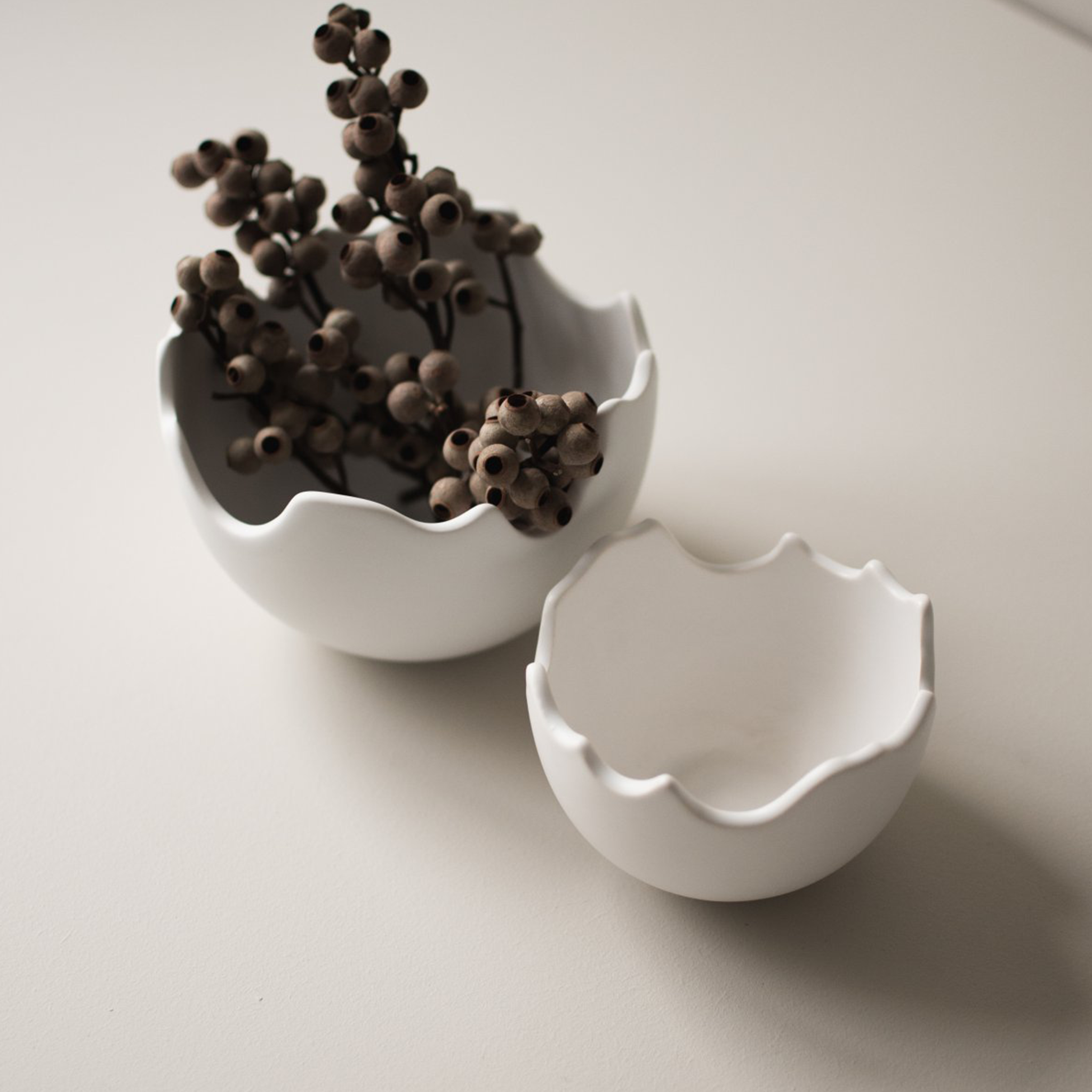 Easter Egg Shell Ceramic Bowl | Small